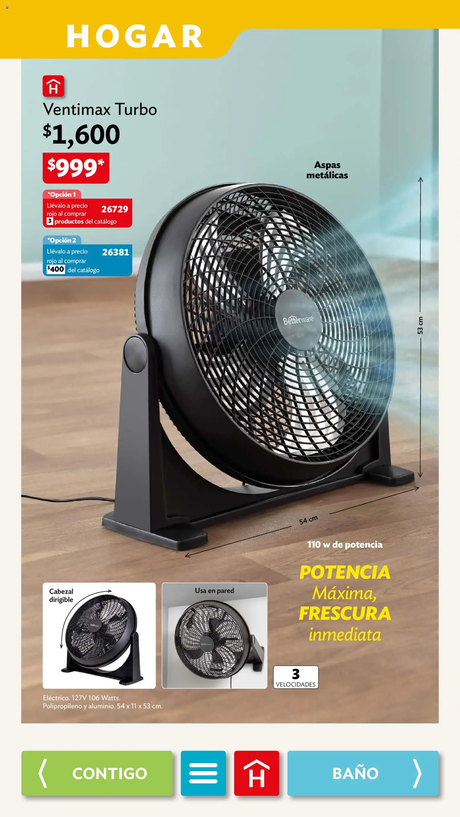 Vista previa las ofertas de la tienda Betterware - Betterware campaña 8 2026 desde el 03/08/2026 
