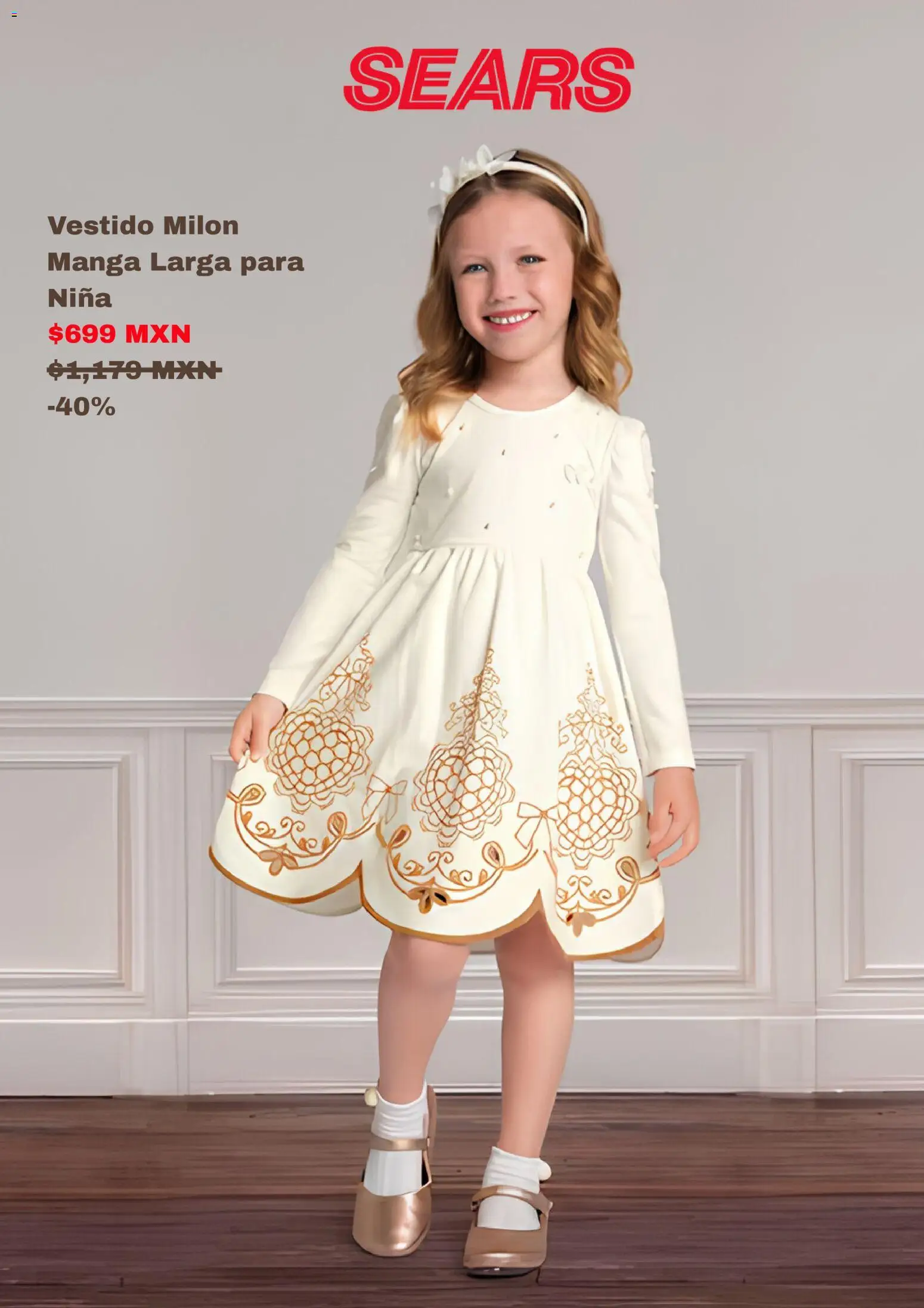 Vista previa las ofertas de la tienda Sears - Sears promociones desde el 21/09/2026 - Vestido, Manga