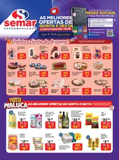 Pré-Visualização do folheto "Semar Supermercado - Ofertas da semana" da loja Semar Supermercado válido a partir de 20/08/2026