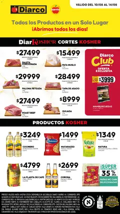 Vista previa del folleto de la tienda Diarco válido desde el 10/08/2026 
