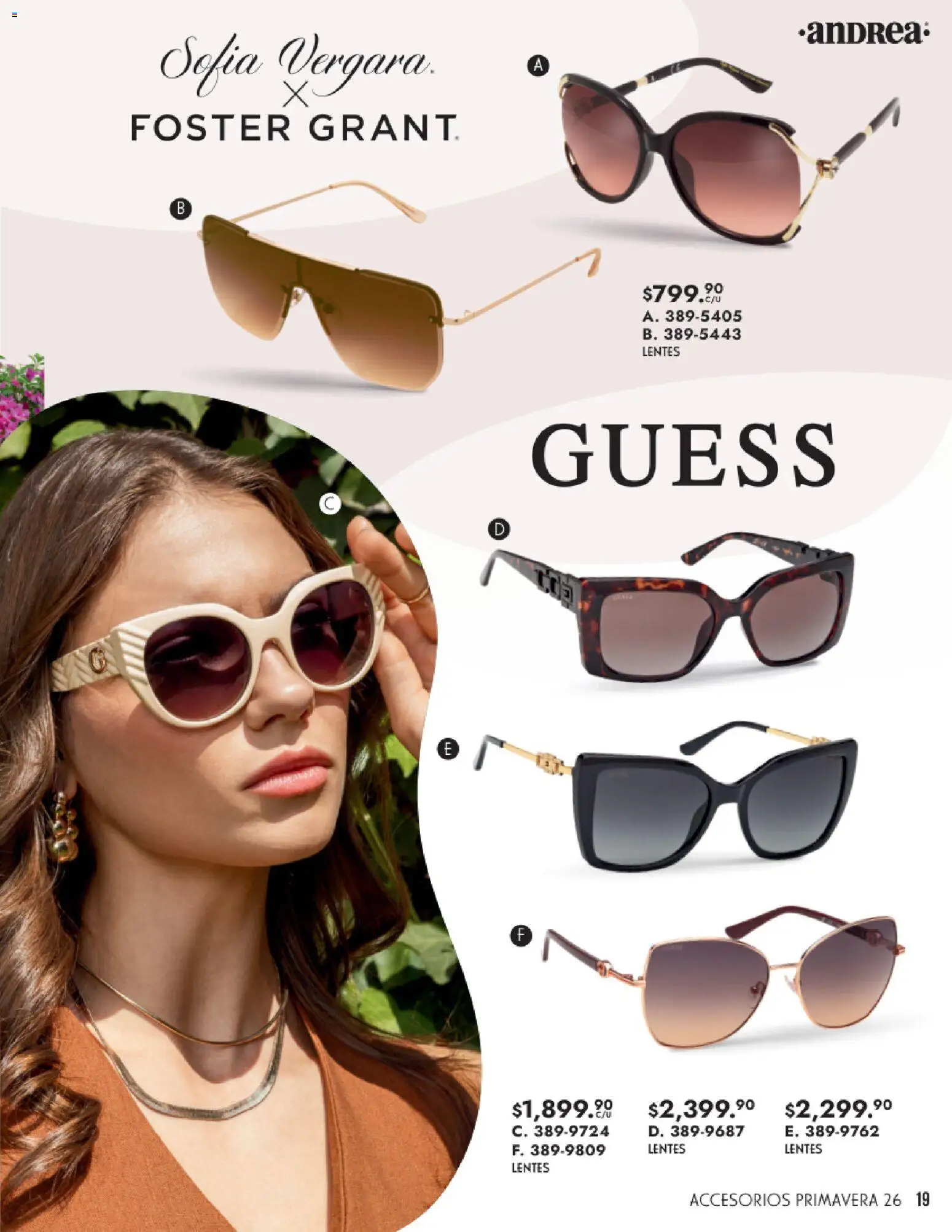 Vista previa las ofertas de la tienda Andrea - Catálogo Primavera desde el 25/01/2026 - Lentes