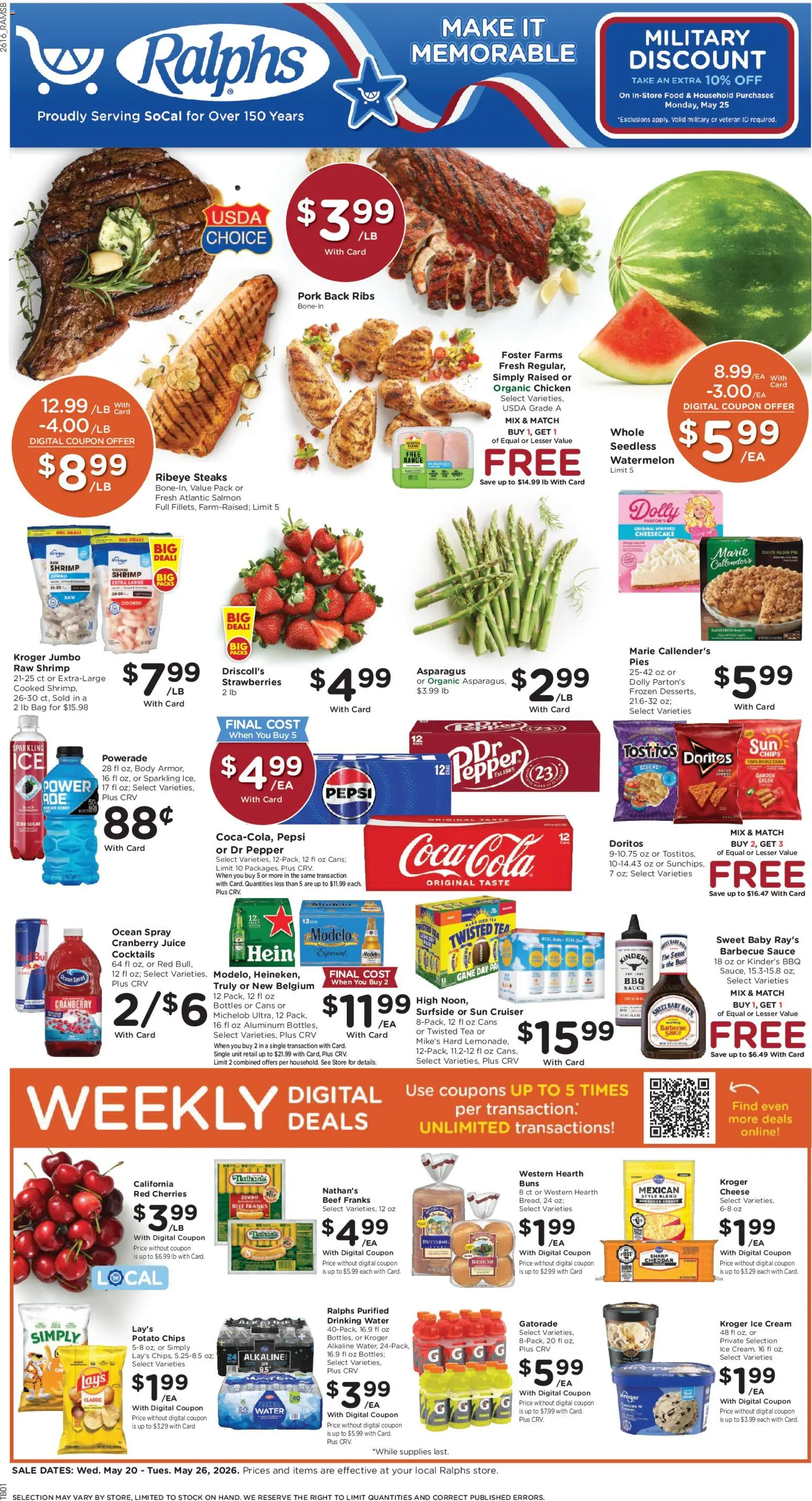 Ad Preview of Ralphs Ralphs Weekly Ad from 05/20/2026