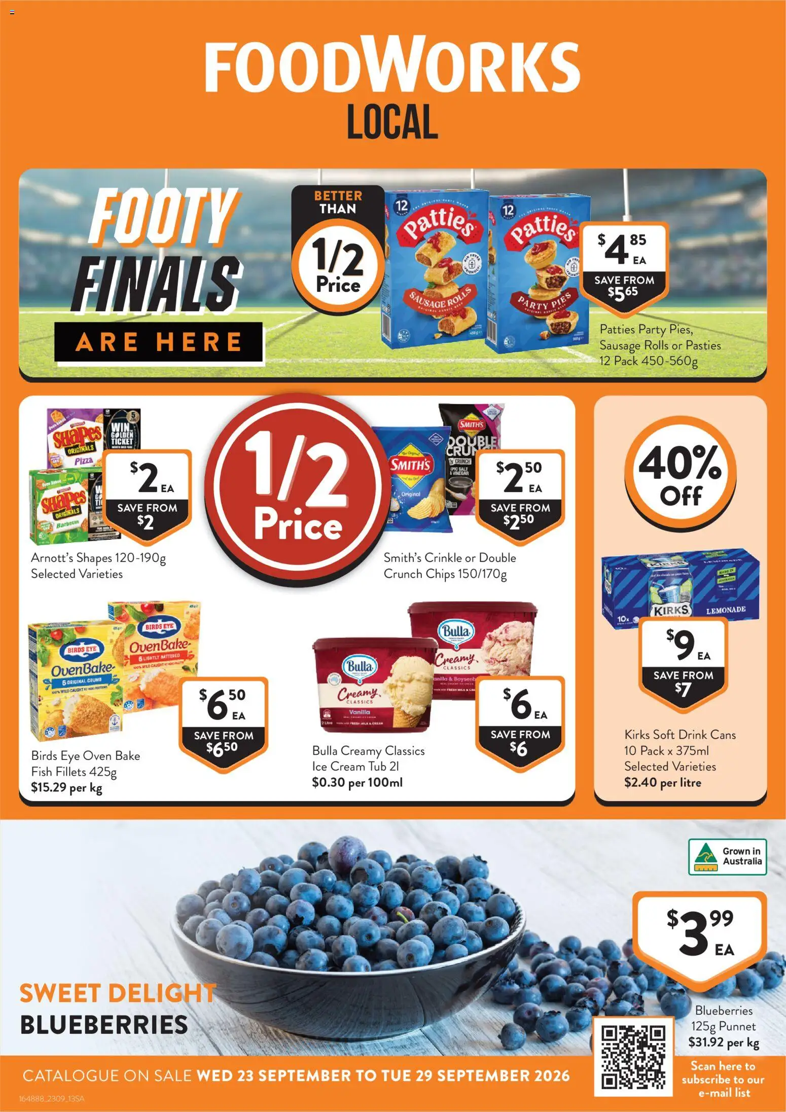 Preview of catalogue Foodworks catalogue SA from shop Foodworks valid 23/09/2026