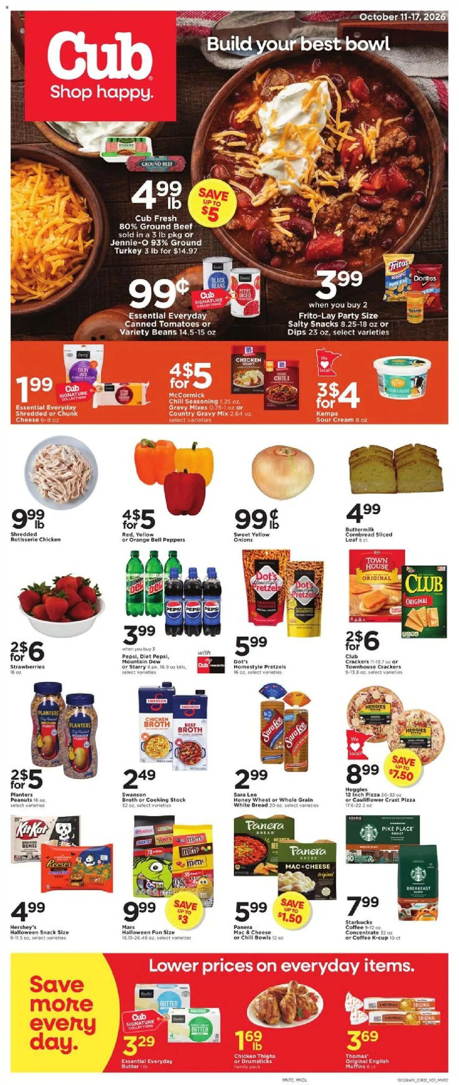 Ad Preview of Cub Foods Cub Foods Weekly Ad from 10/11/2026