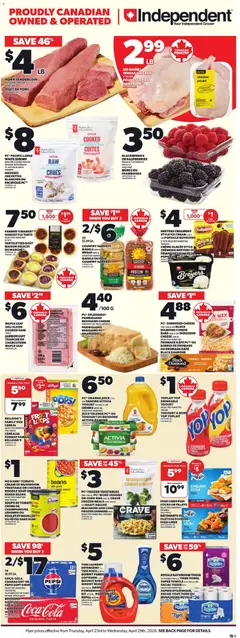 Preview of leaflet Independent Grocer flyer - NS from shop Independent Grocer is valid from Apr 23, 2026