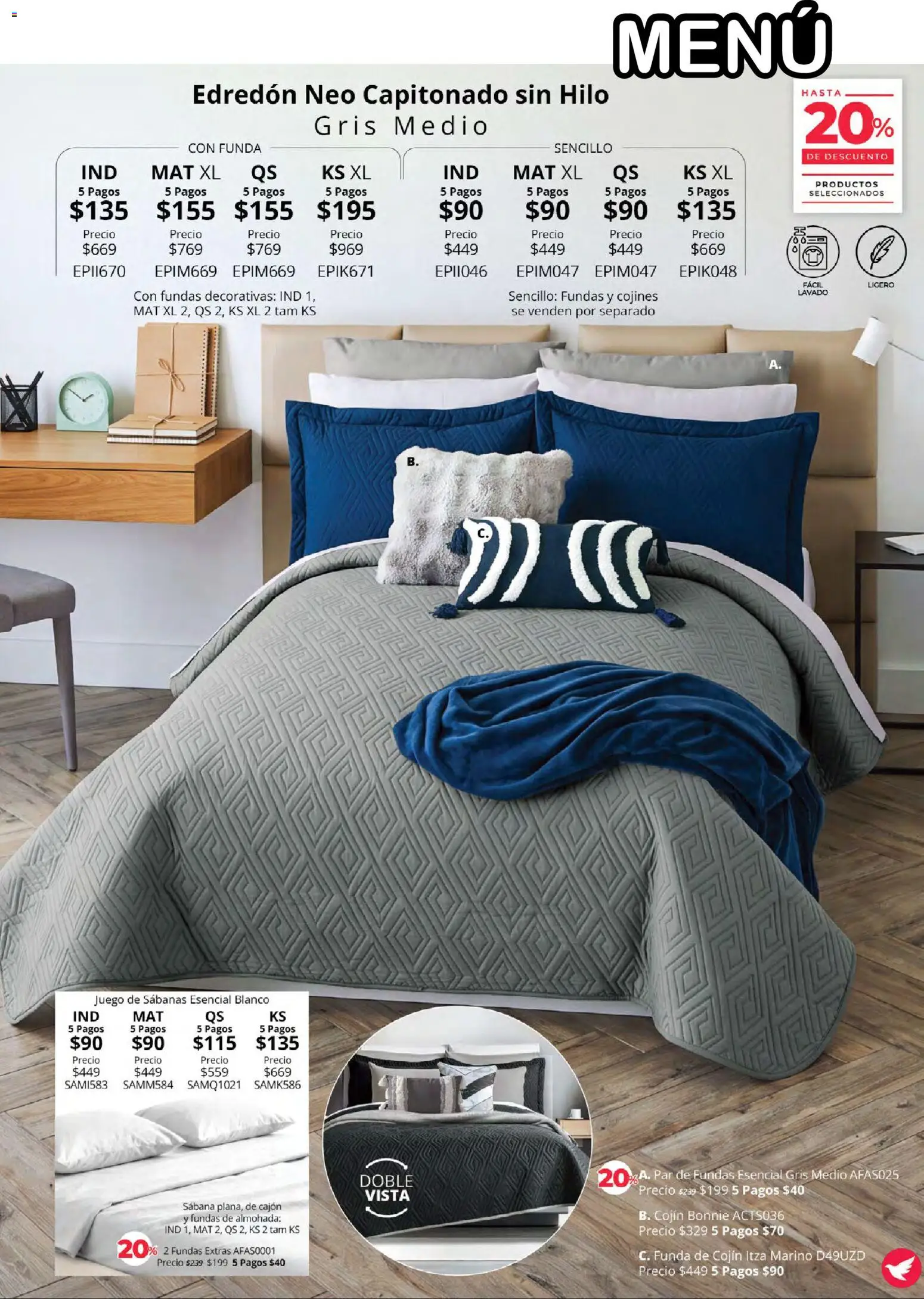 Vista previa las ofertas de la tienda Colchas Concord - Colchas Concord catálogo desde el 01/08/2026 