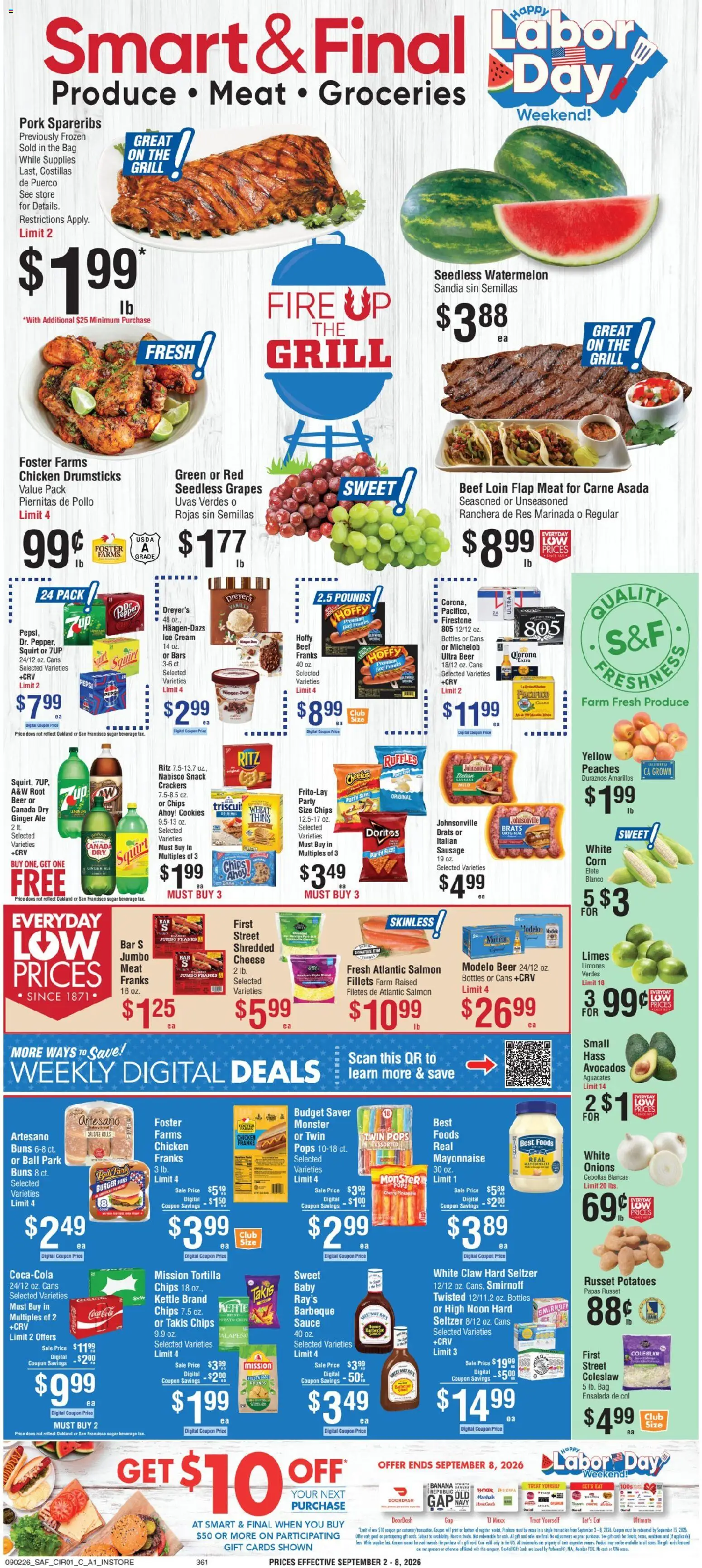 Ad Preview of Smart & Final Smart & Final Weekly Ad from 09/02/2026