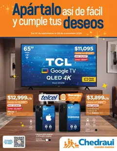 Vista previa las ofertas de la tienda Chedraui - Chedraui folleto Llegan los porti ofertones desde el 01/09/2026 