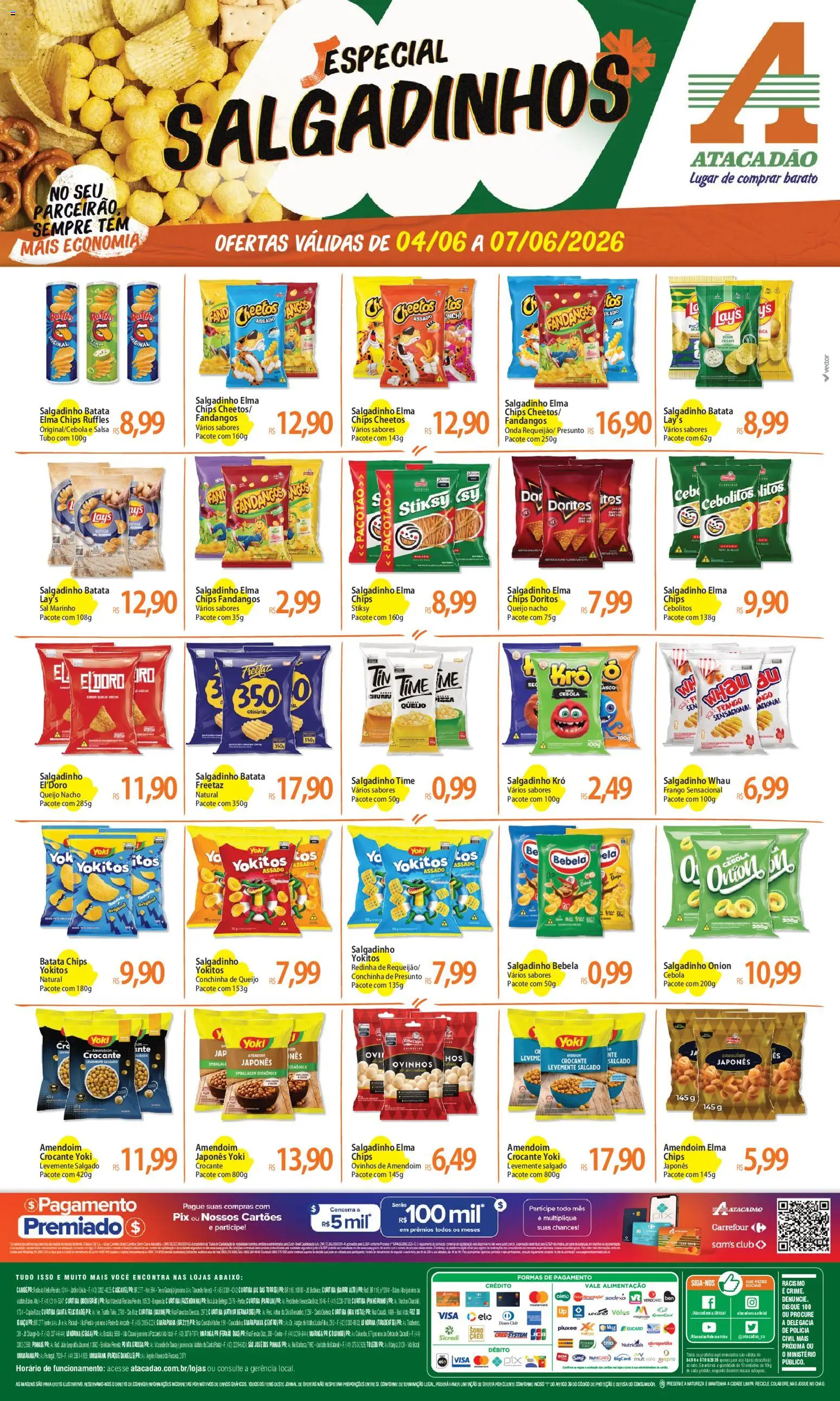 Pré-Visualização do folheto "Atacadão ofertas - PR" da loja Atacadão válido a partir de 04/06/2026