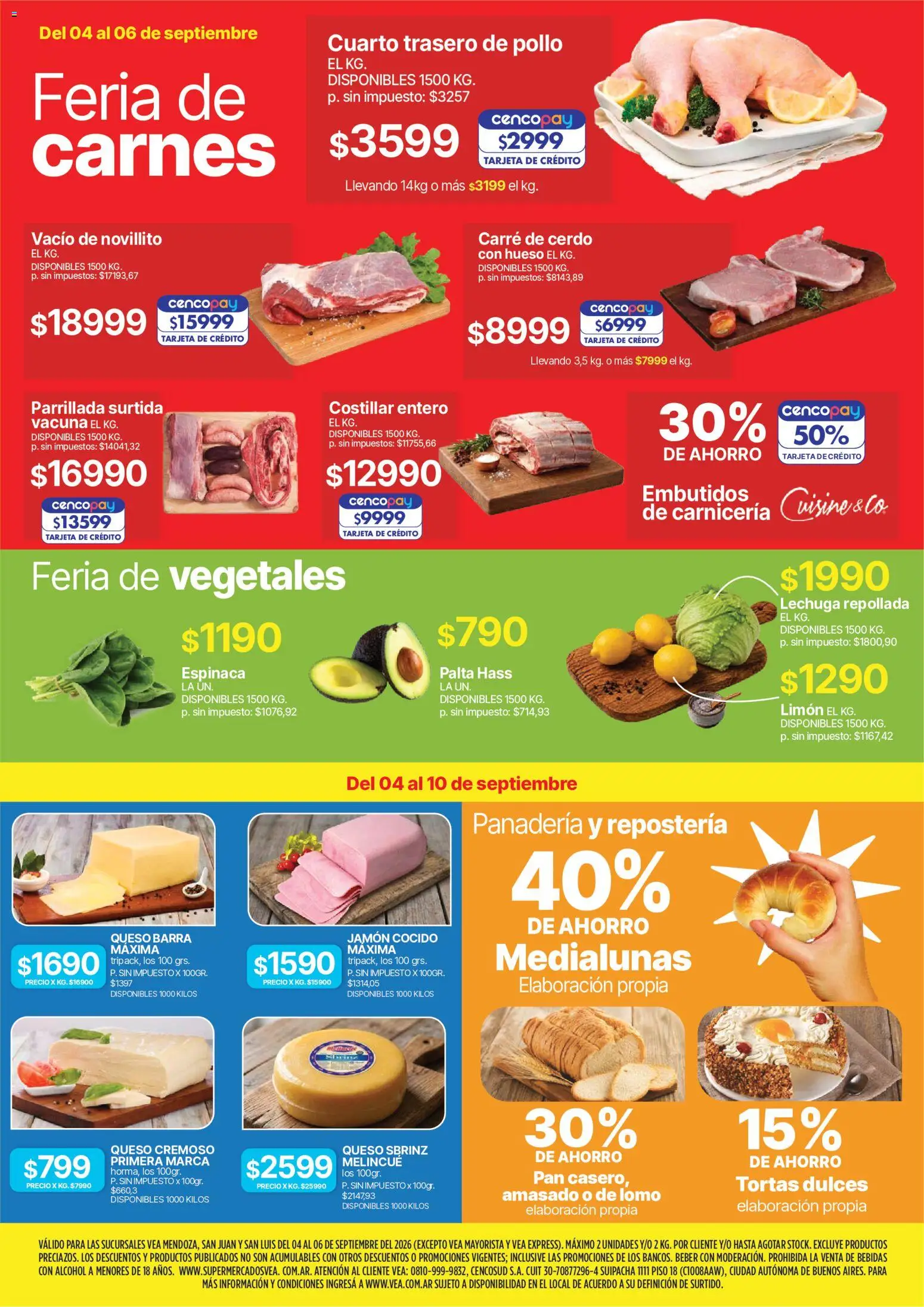 Vista previa del folleto de la tienda Vea válido desde el 04/09/2026 