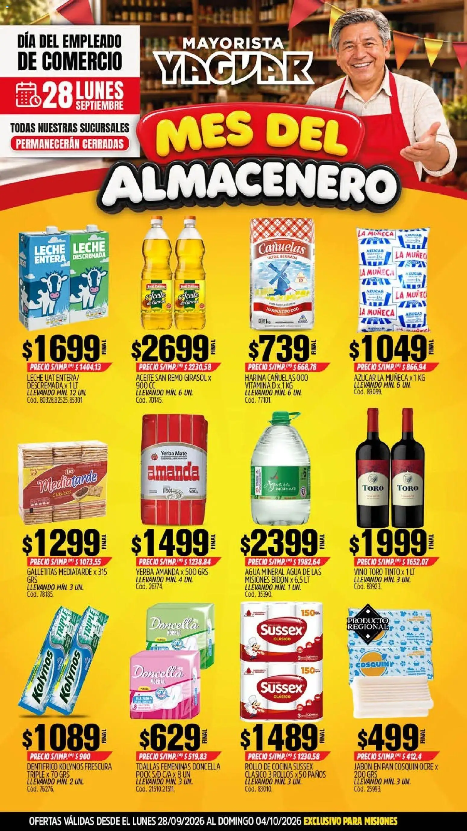 Vista previa del folleto de la tienda Yaguar válido desde el 28/09/2026 