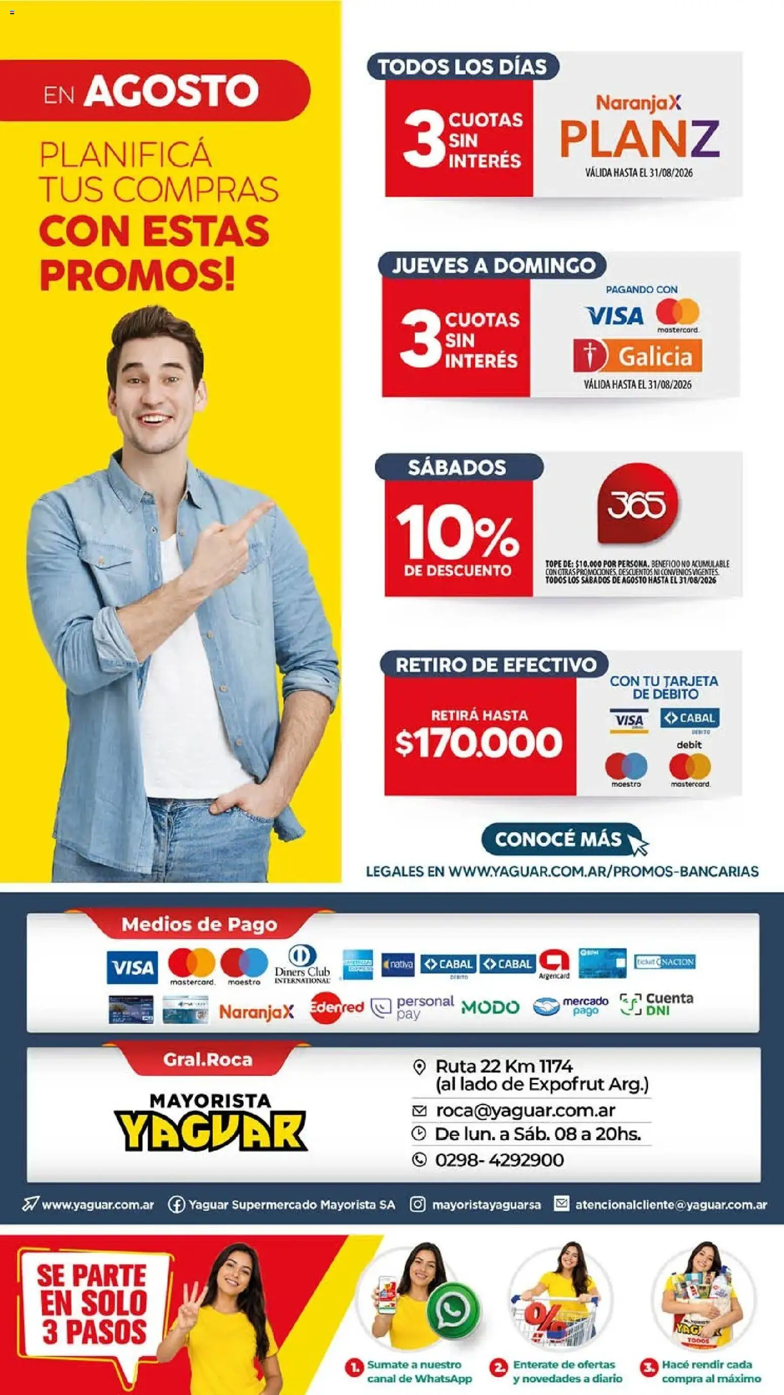 Vista previa del folleto de la tienda Yaguar válido desde el 17/07/2026 
