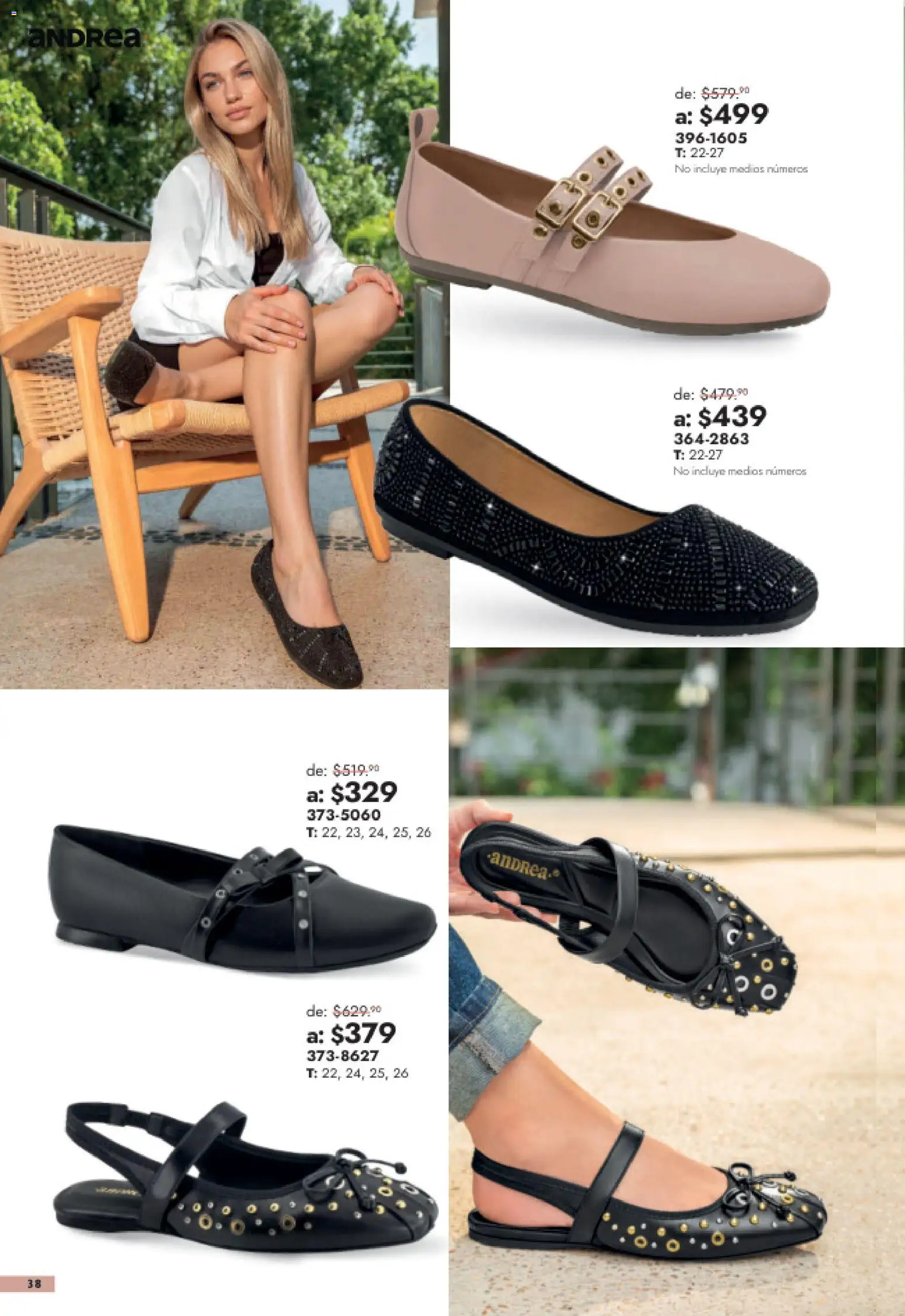 Vista previa las ofertas de la tienda Andrea - Andrea catálogo Outlet desde el 26/07/2026 