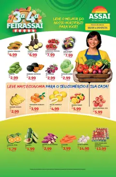 Pré-Visualização do folheto "Assaí Atacadista ofertas - PR" da loja Assaí Atacadista válido a partir de 08/09/2026