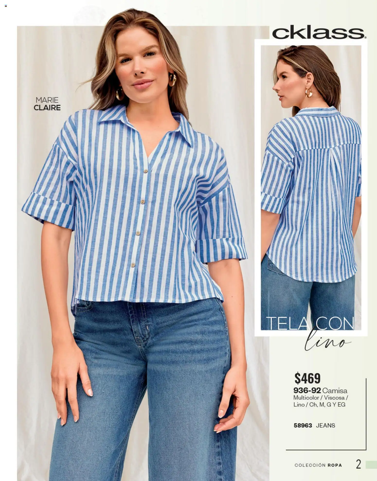 Vista previa las ofertas de la tienda Cklass - Cklass catálogo Novedades de verano calzado desde el 01/05/2026 - Ropa, Camisa
