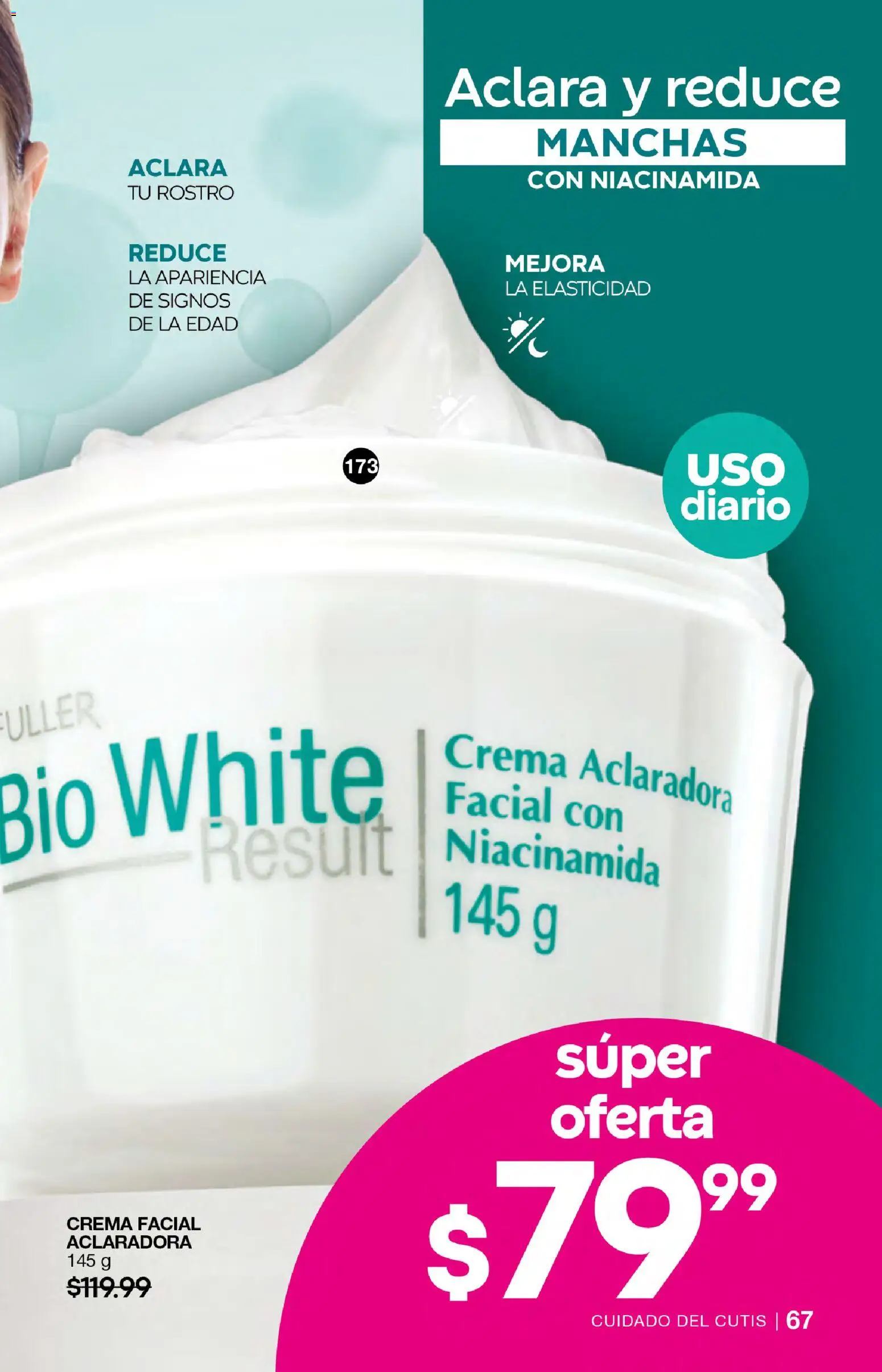 Vista previa las ofertas de la tienda Fuller - Campaña 23 2026 desde el 18/02/2026 - Crema, Crema facial