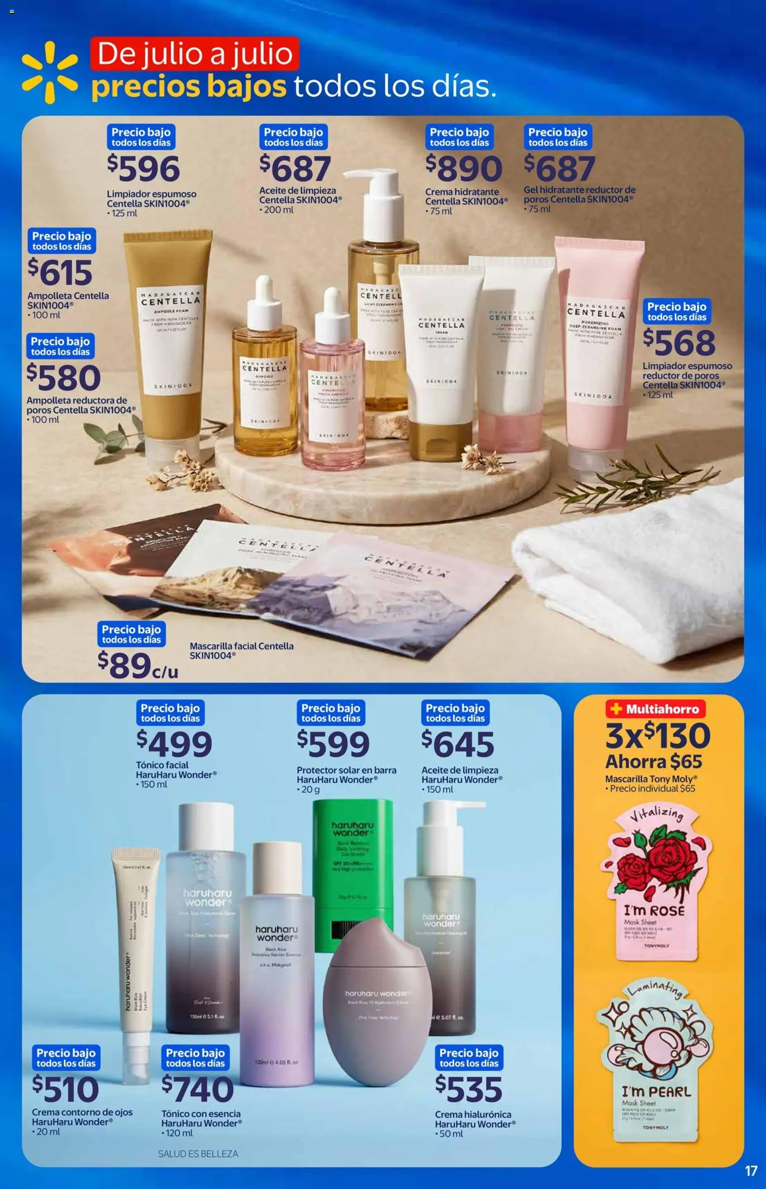 Vista previa las ofertas de la tienda Walmart Express - Walmart Express folleto desde el 03/06/2026 - Protector solar, Crema, Aceite, Contorno de ojos, Barra, Mascarilla, Contorno, Limpiador