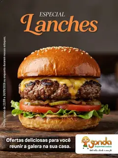 Pré-Visualização do folheto "Sonda ofertas Lanches" da loja Sonda válido a partir de 22/09/2026