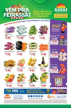 Pré-Visualização do folheto "Assaí Atacadista ofertas - PR" da loja Assaí Atacadista válido a partir de 27/06/2026