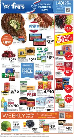 Ad Preview of Fry's Food Fry's Food Weekly Ad from 06/17/2026