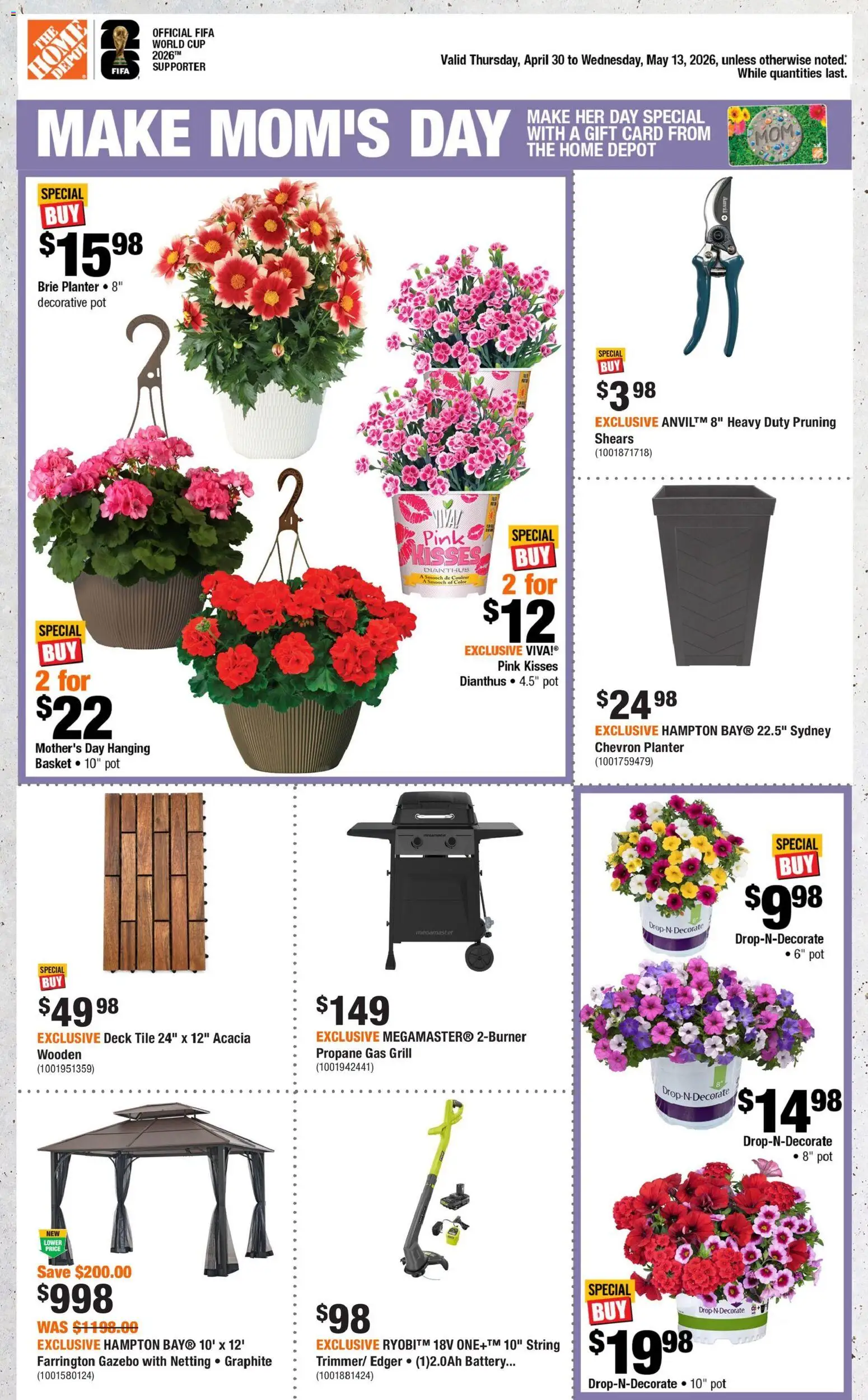 Preview of leaflet Home Depot weekly flyer - NS from shop Home Depot is valid from Apr 30, 2026