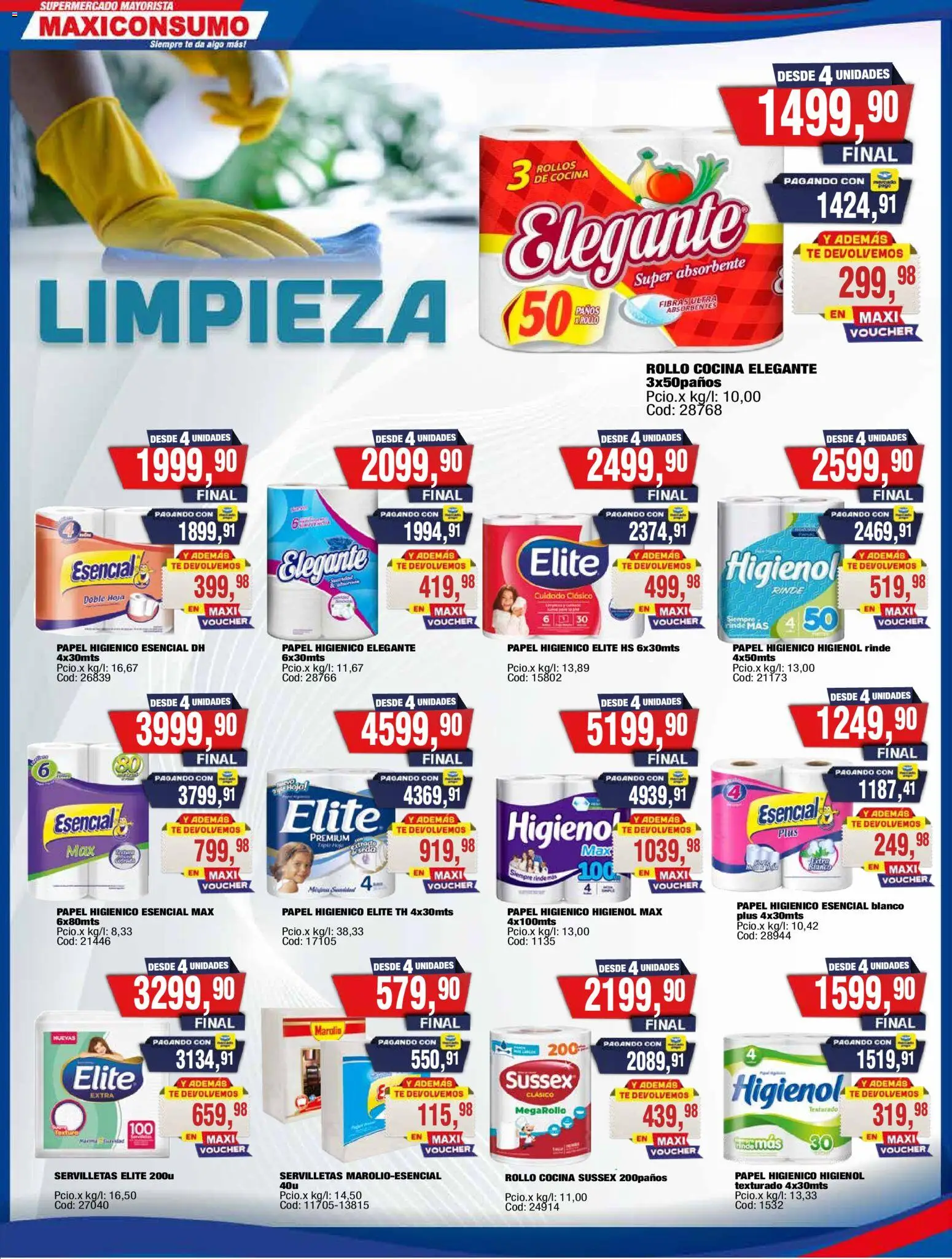 Vista previa del folleto de la tienda Maxiconsumo válido desde el 28/09/2026 
