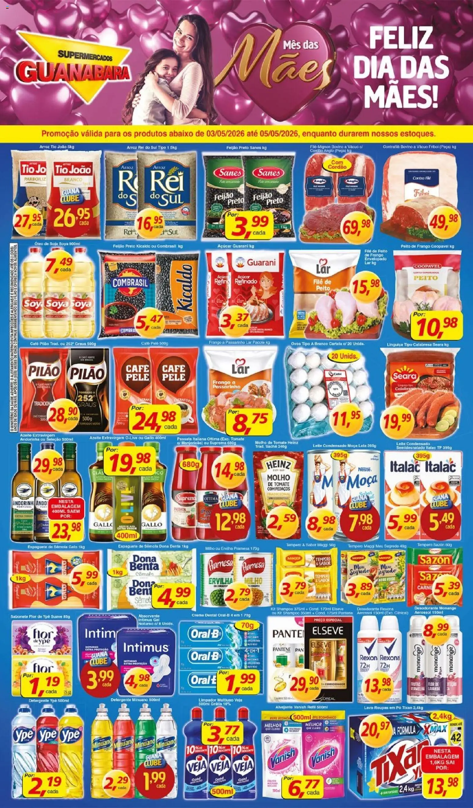 Pré-Visualização do folheto "Guanabara promoção" da loja Supermercados Guanabara válido a partir de 03/05/2026