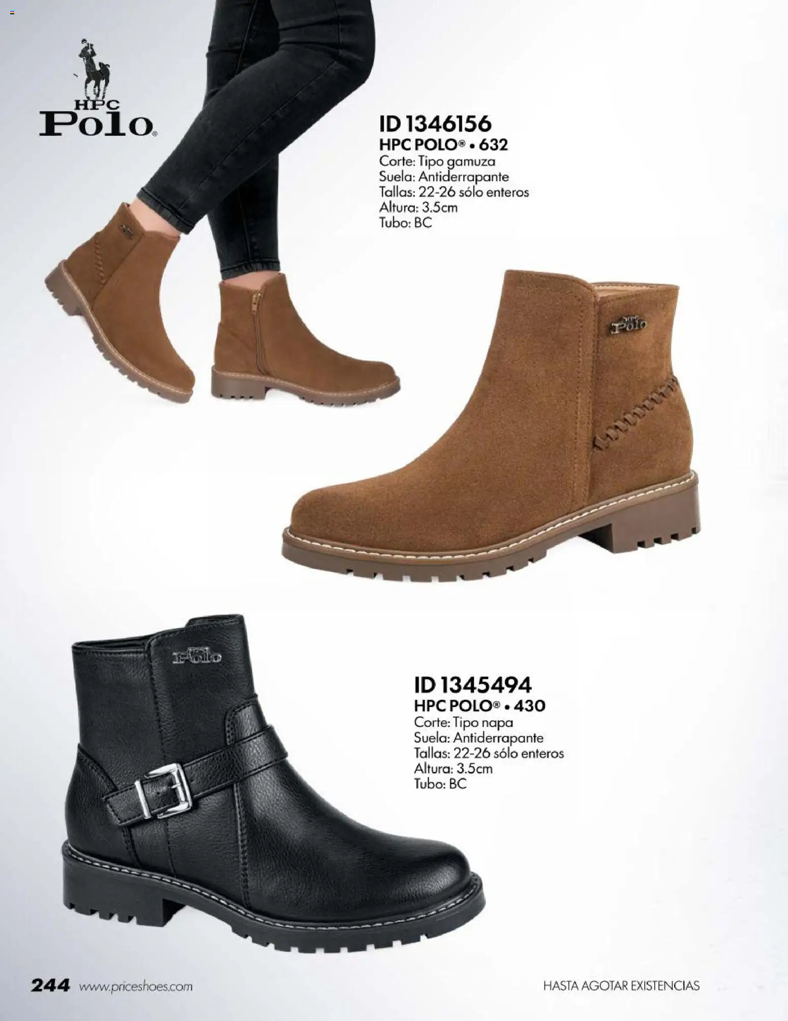 Vista previa las ofertas de la tienda Price Shoes - Price Shoes catálogo Botas desde el 18/07/2026 