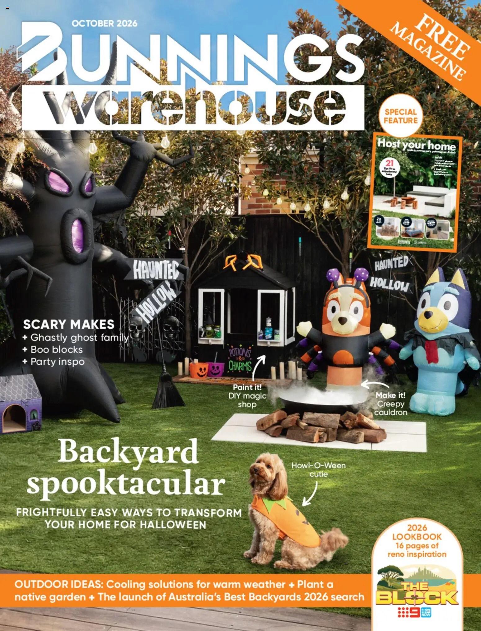 Preview of catalogue Bunnings Warehouse Magazine October from shop Bunnings Warehouse valid 01/10/2026