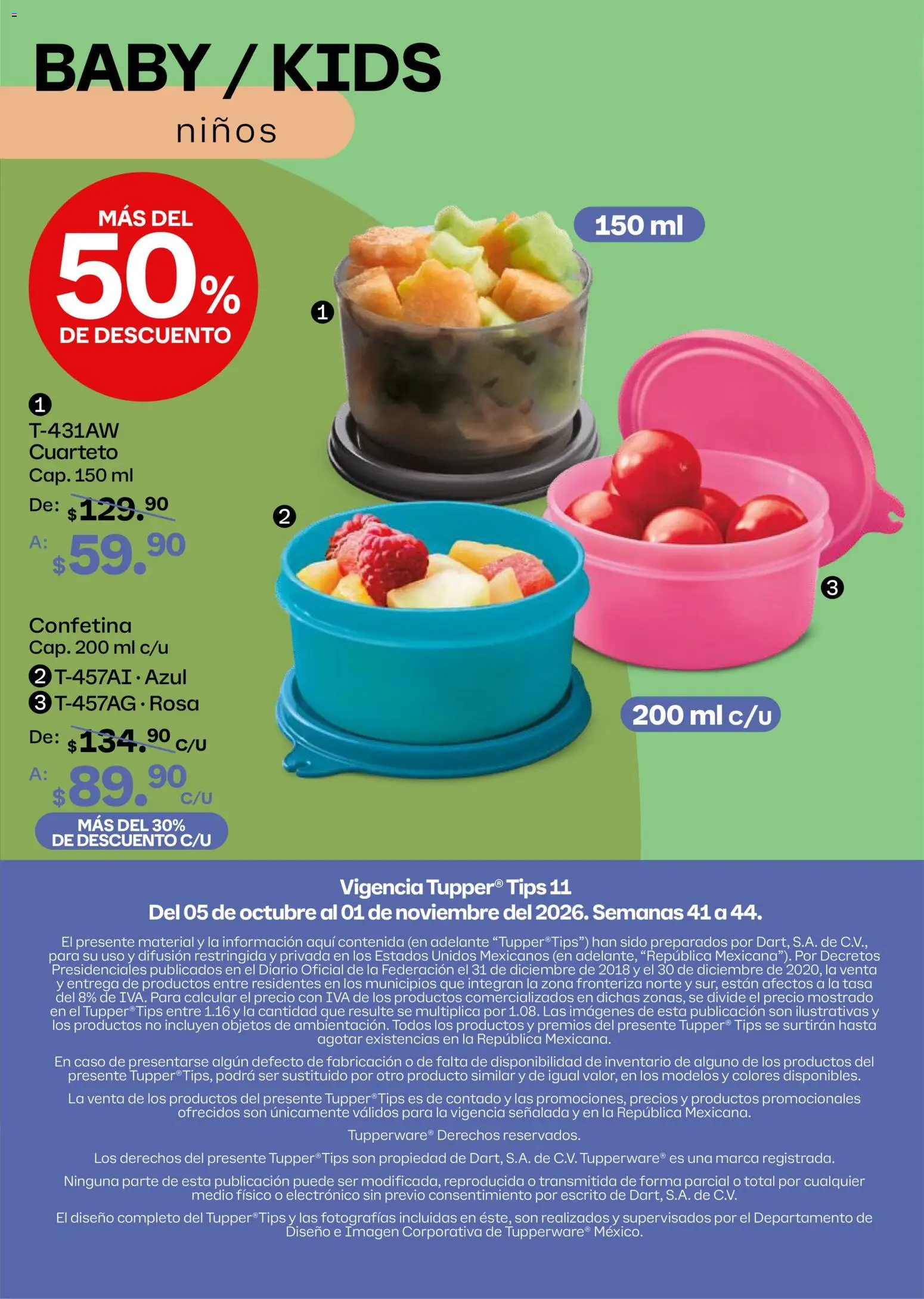 Vista previa las ofertas de la tienda Tupperware - Tupperware catálogo desde el 05/10/2026 
