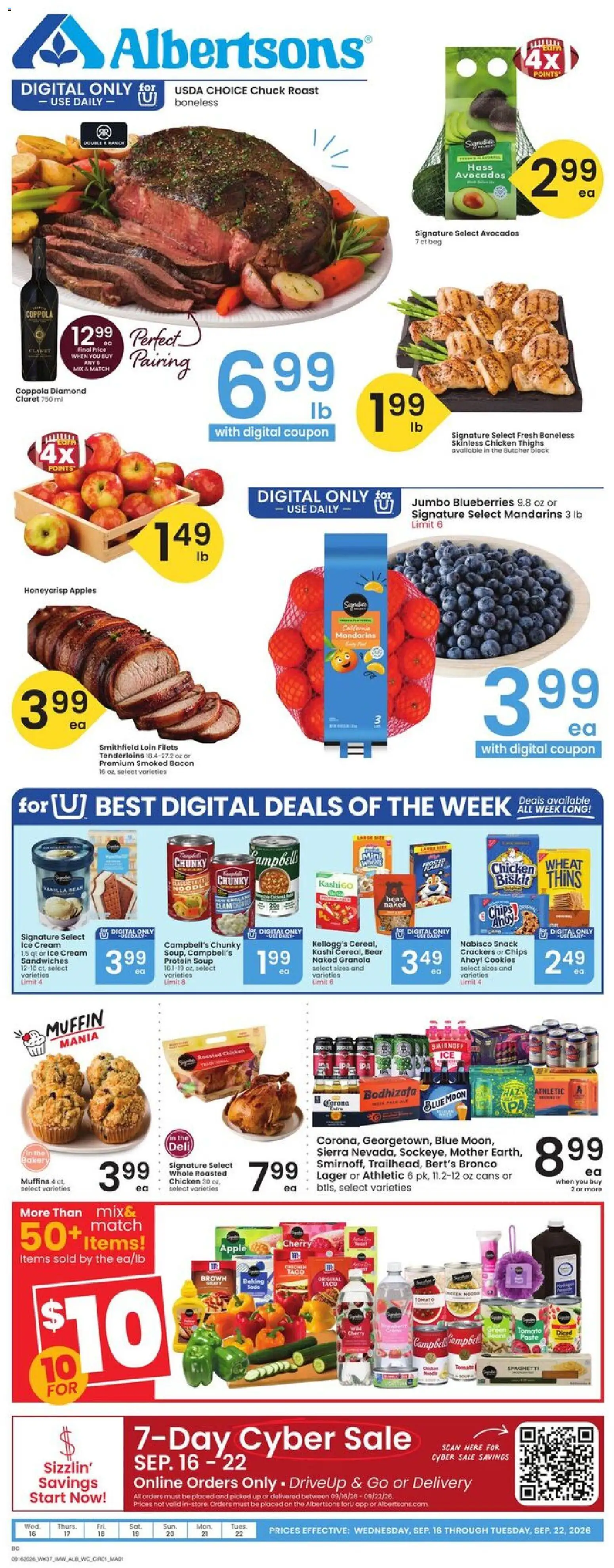 Ad Preview of Albertsons Albertsons Weekly Ad from 09/16/2026