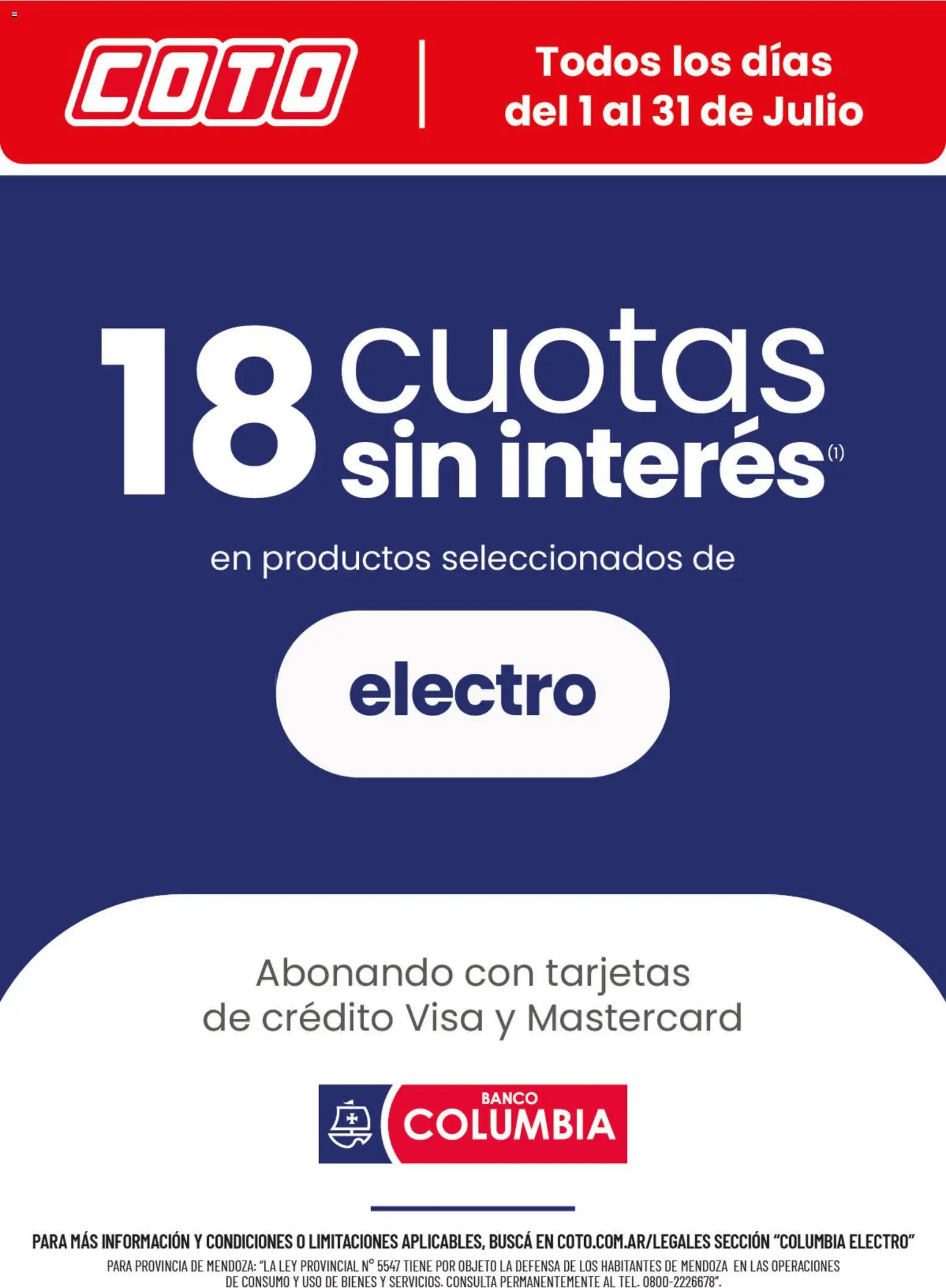 Vista previa del folleto de la tienda Coto válido desde el 01/07/2026 