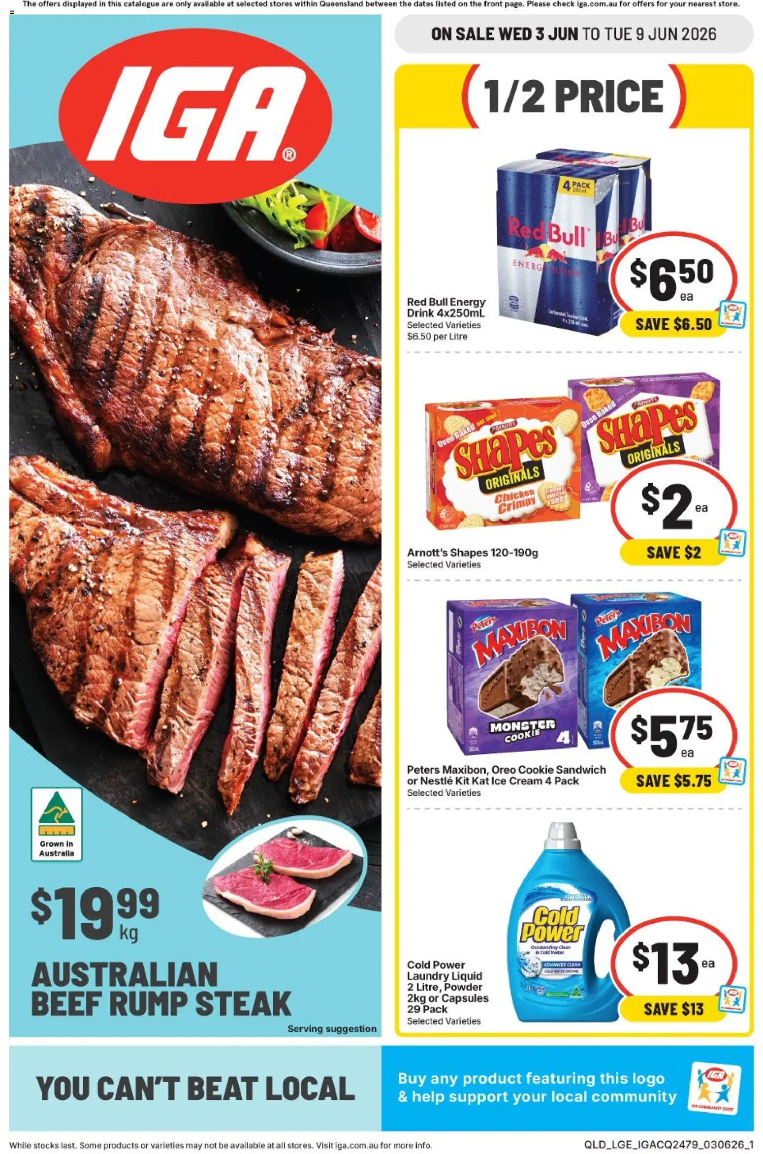 Preview of catalogue IGA catalogue QLD from shop IGA valid 03/06/2026