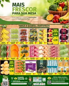 Pré-Visualização do folheto "Supermercado Padrão ofertas Hortifruti" da loja Supermercado Padrão válido a partir de 20/10/2026