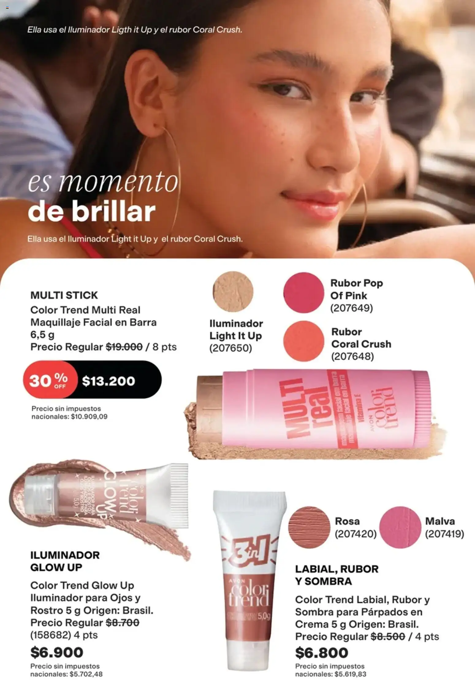 Vista previa del folleto de la tienda Avon válido desde el 01/10/2026 