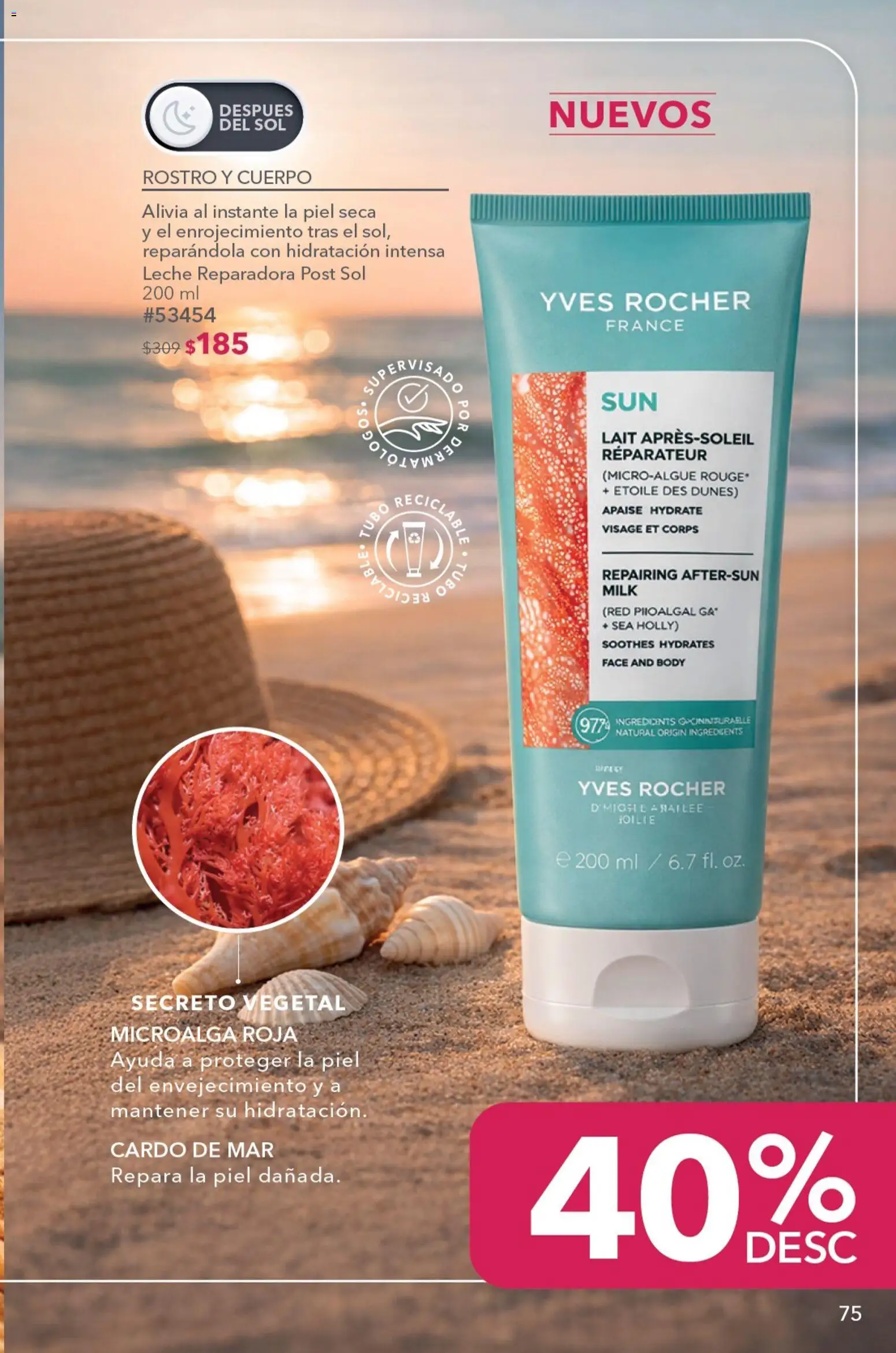 Vista previa las ofertas de la tienda Yves Rocher - Yves Rocher campaña 9 2026 desde el 23/06/2026 - Leche, Body