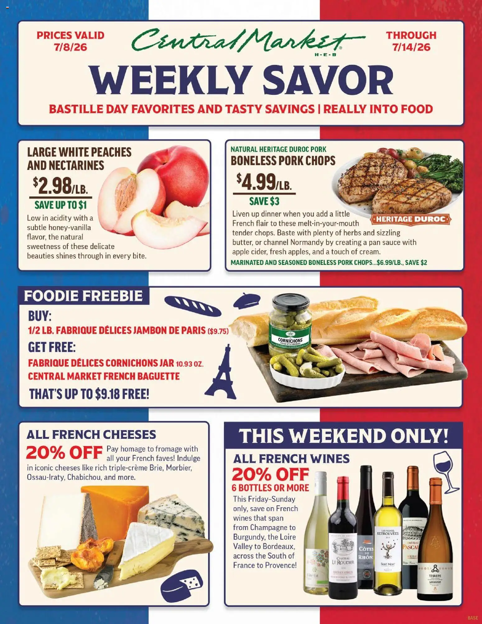 Central Market Weekly Ad from 07/08/2026 >> Flyer