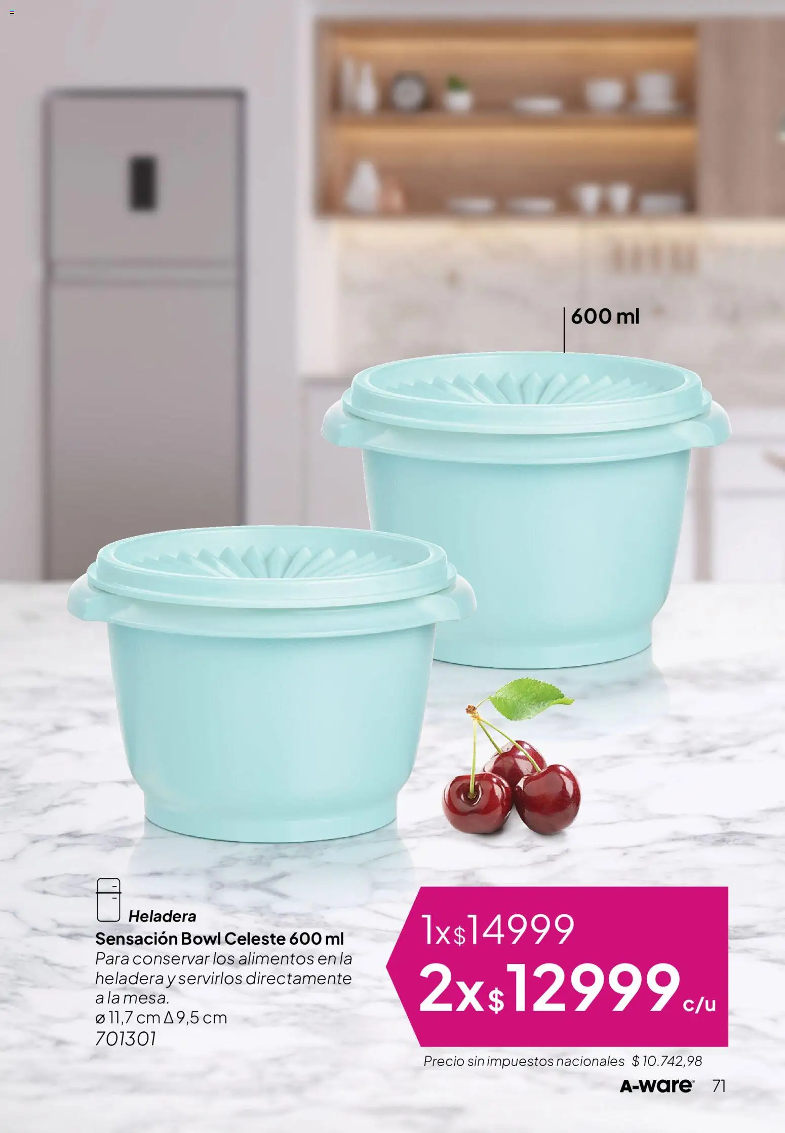 Vista previa del folleto de la tienda Tupperware válido desde el 01/09/2026 