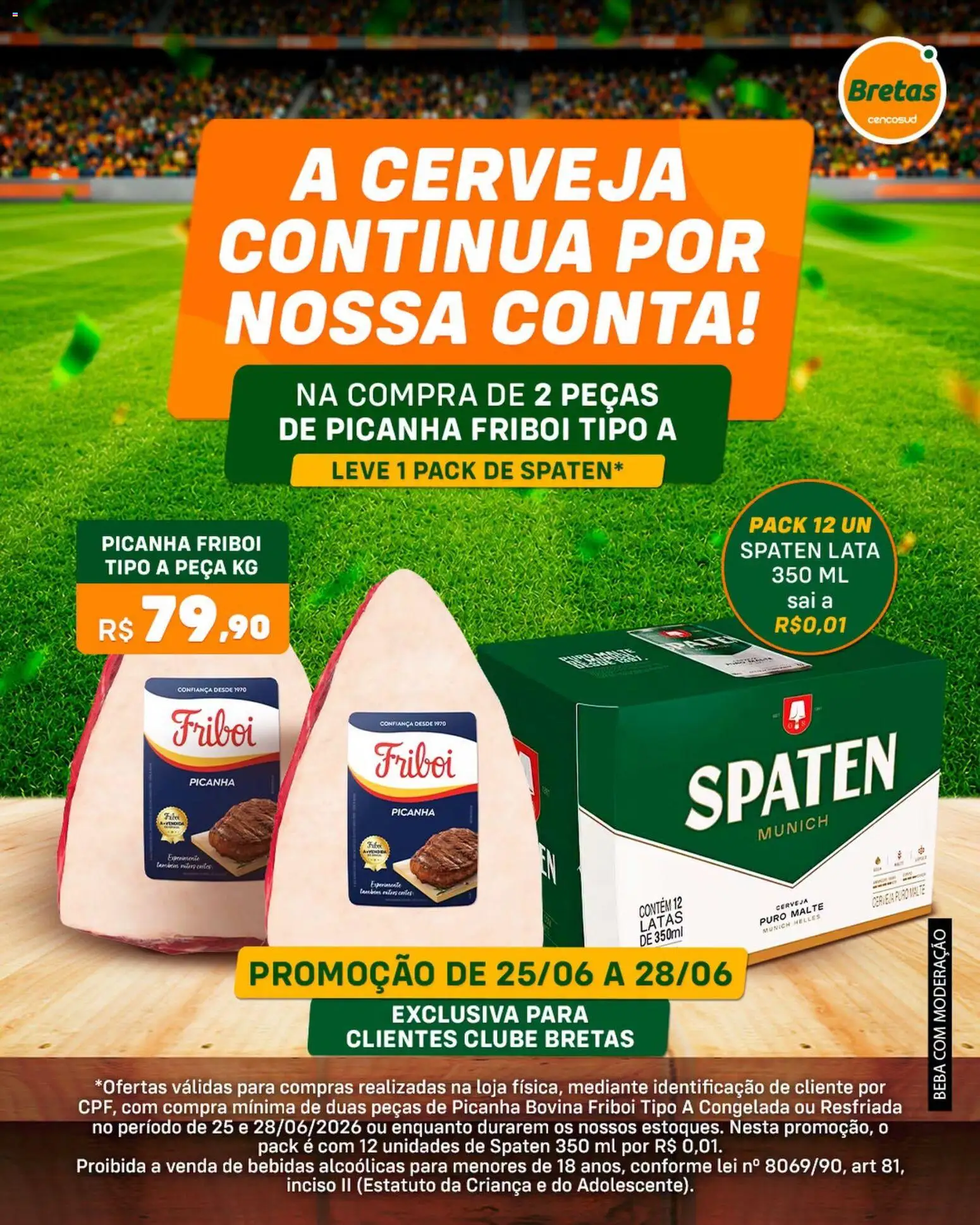 Pré-Visualização do folheto "Bretas - Ofertas da semana" da loja Bretas válido a partir de 25/06/2026
