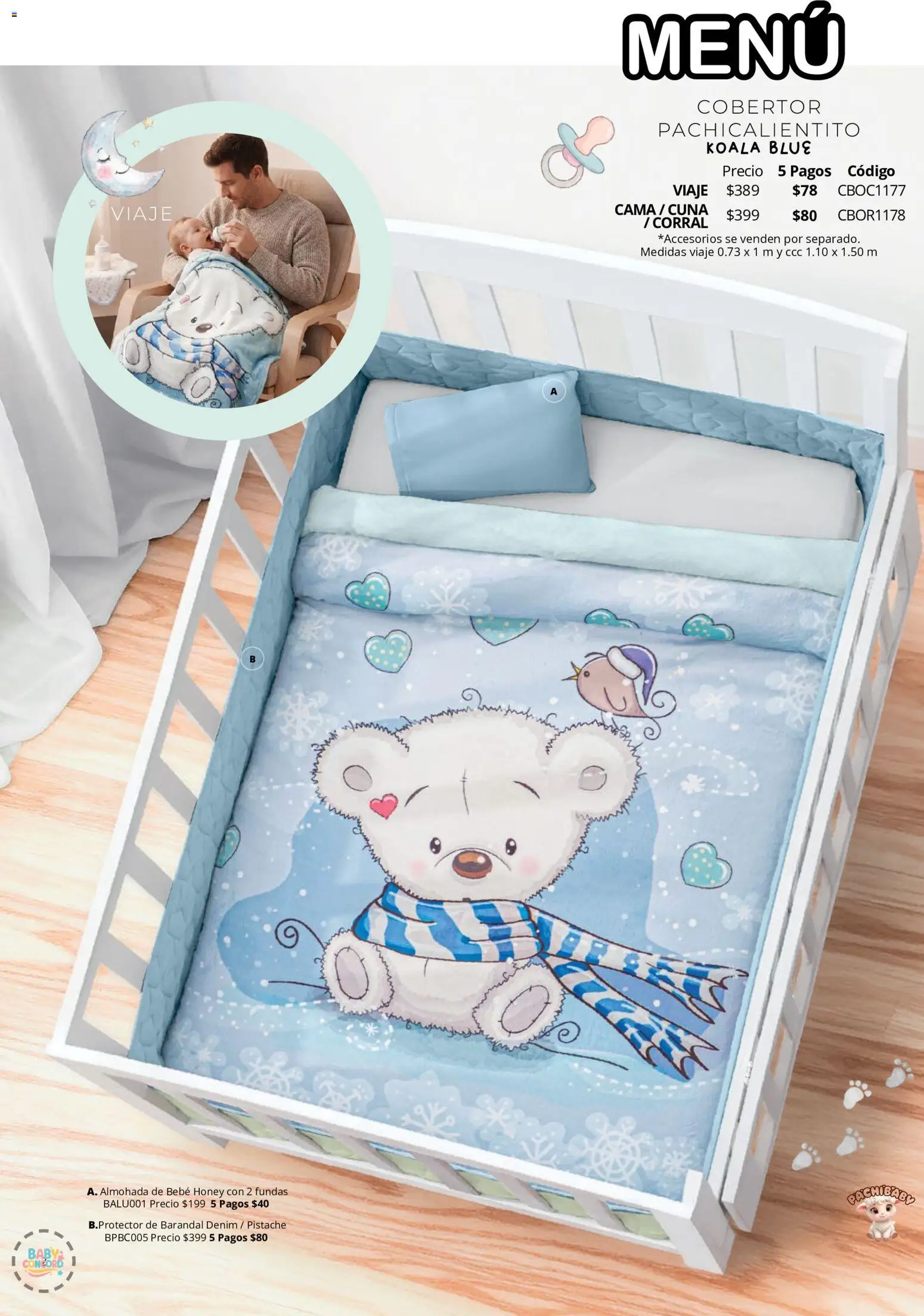 Vista previa las ofertas de la tienda Colchas Concord - Colchas Concord catálogo Colección Bebé Disney desde el 15/10/2026 