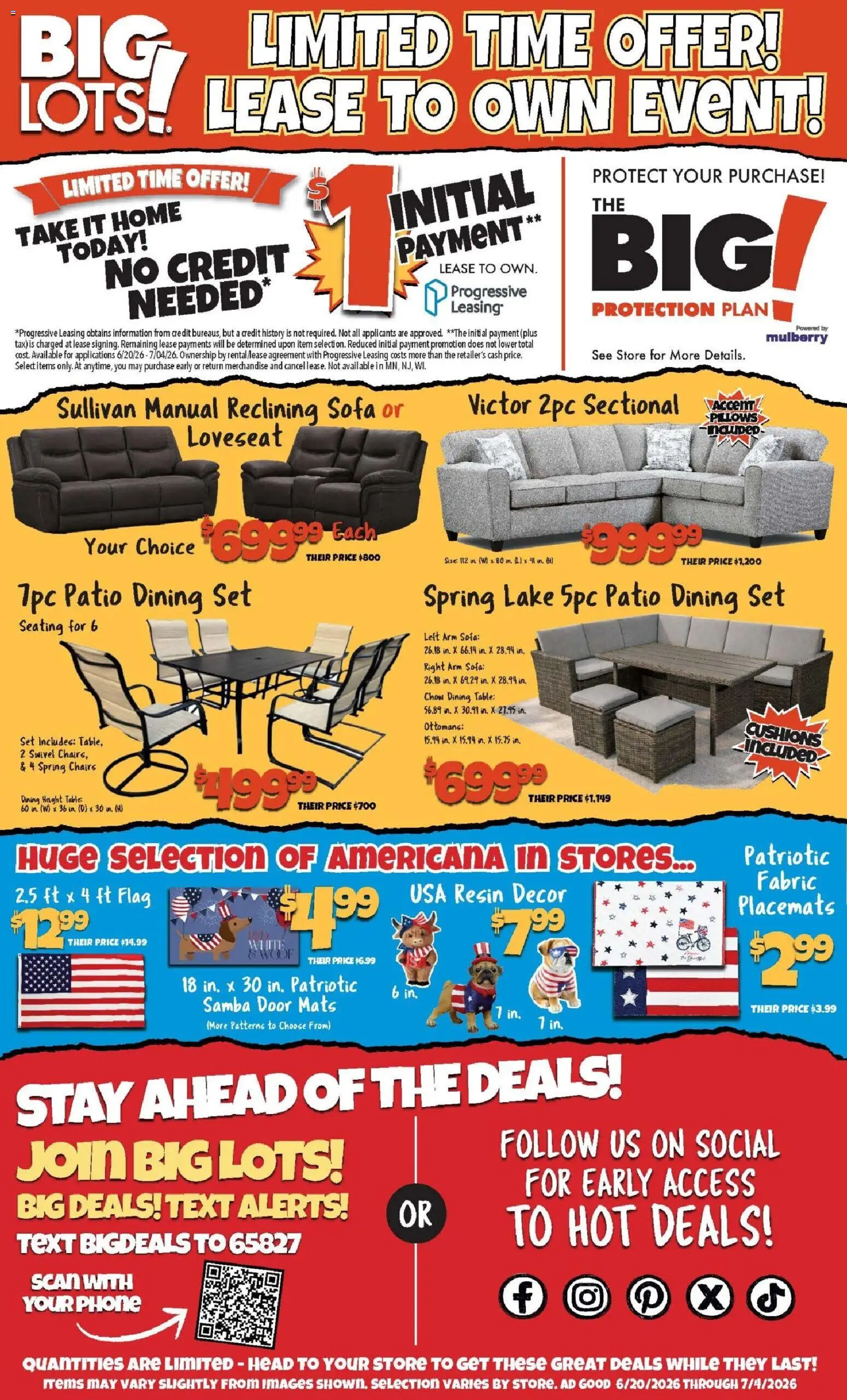 Ad Preview of Big Lots Big Lots Weekly Ad from 06/20/2026