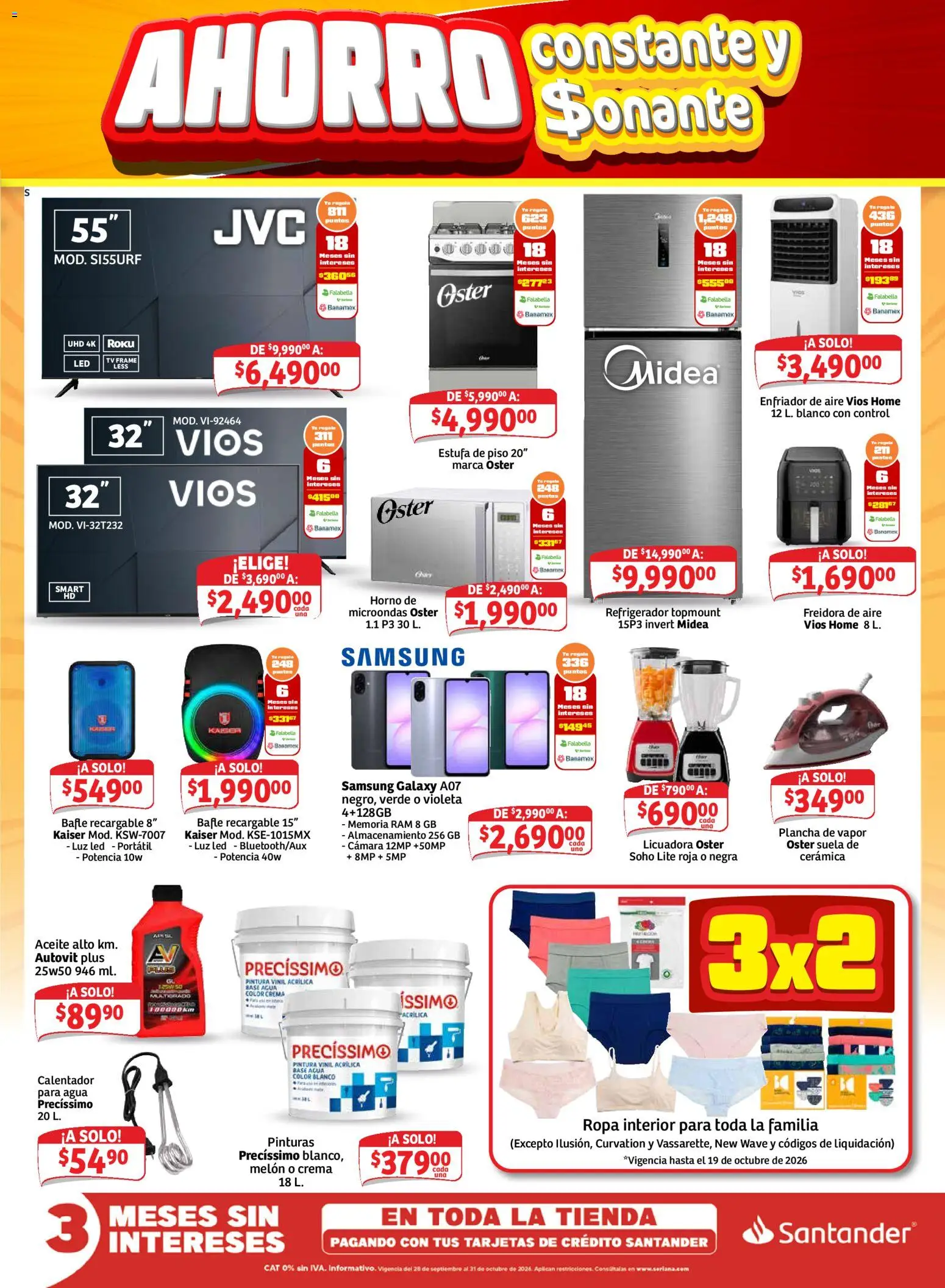 Vista previa las ofertas de la tienda Soriana - Soriana folleto Ahorro constante y sonante Mercado desde el 16/10/2026 
