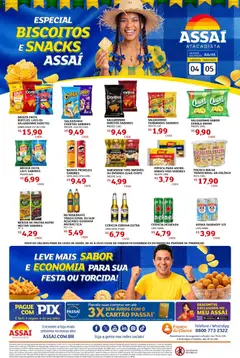 Pré-Visualização do folheto "Assaí Atacadista ofertas - GO" da loja Assaí Atacadista válido a partir de 04/07/2026