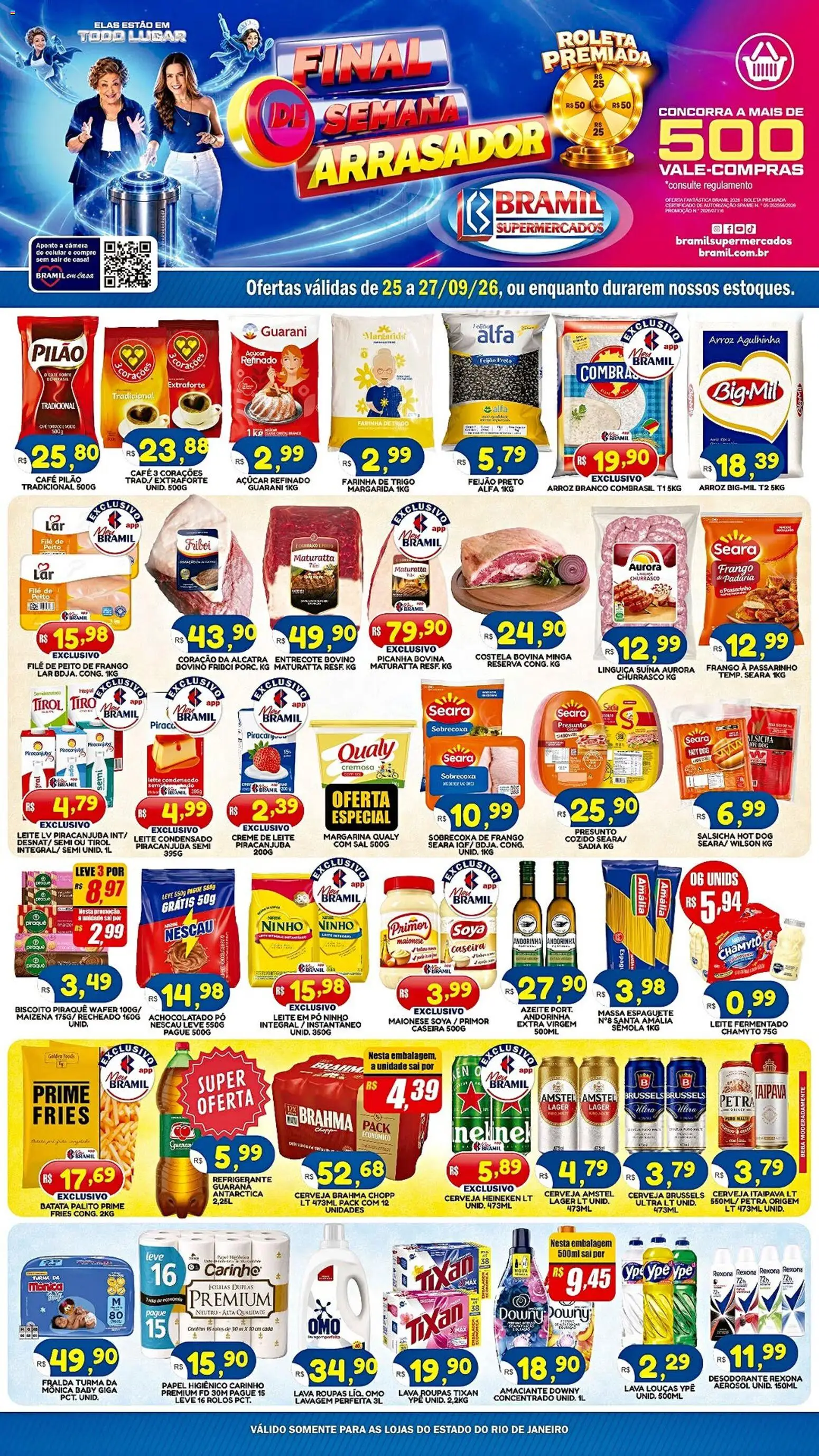 Ofertas Bramil Supermercados até 27/09/2026. - Página 1