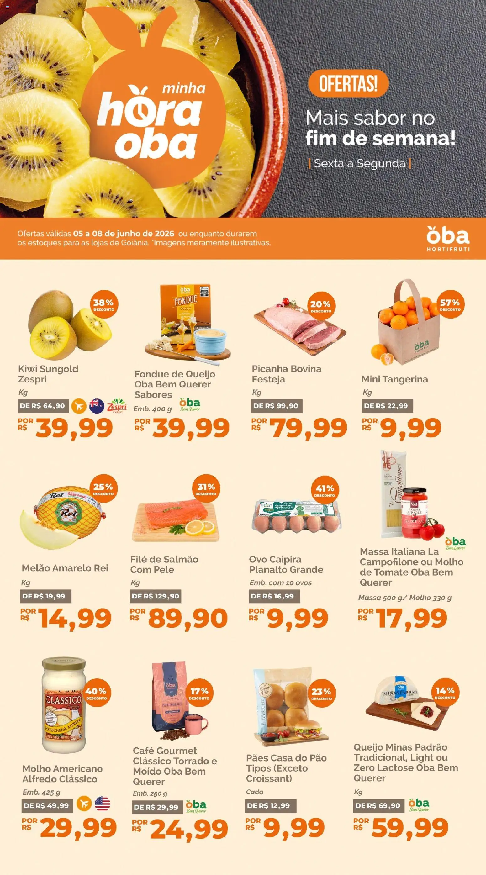 Pré-Visualização do folheto "Oba Hortifruti - Ofertas da semana" da loja Oba Hortifruti válido a partir de 05/06/2026