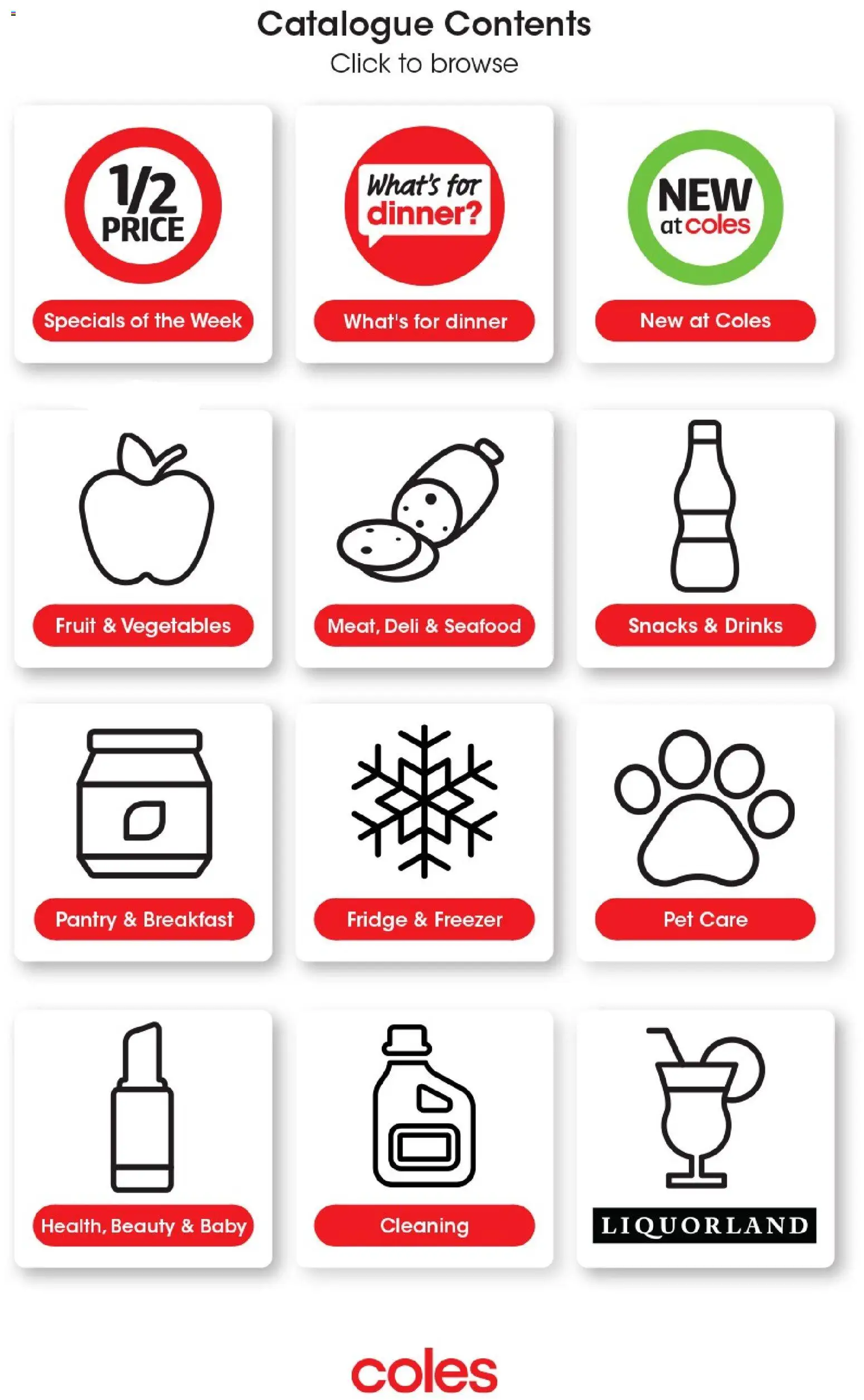 Preview of catalogue Coles catalogue from shop Coles valid 29/07/2026