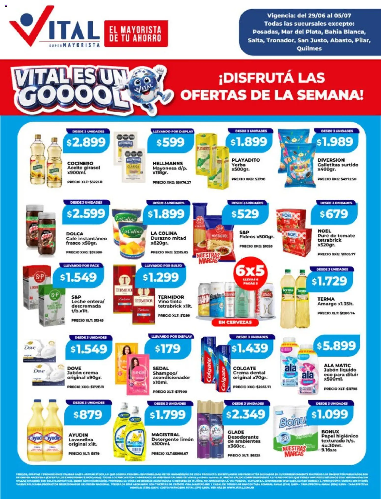 Vista previa del folleto de la tienda Vital válido desde el 29/06/2026 