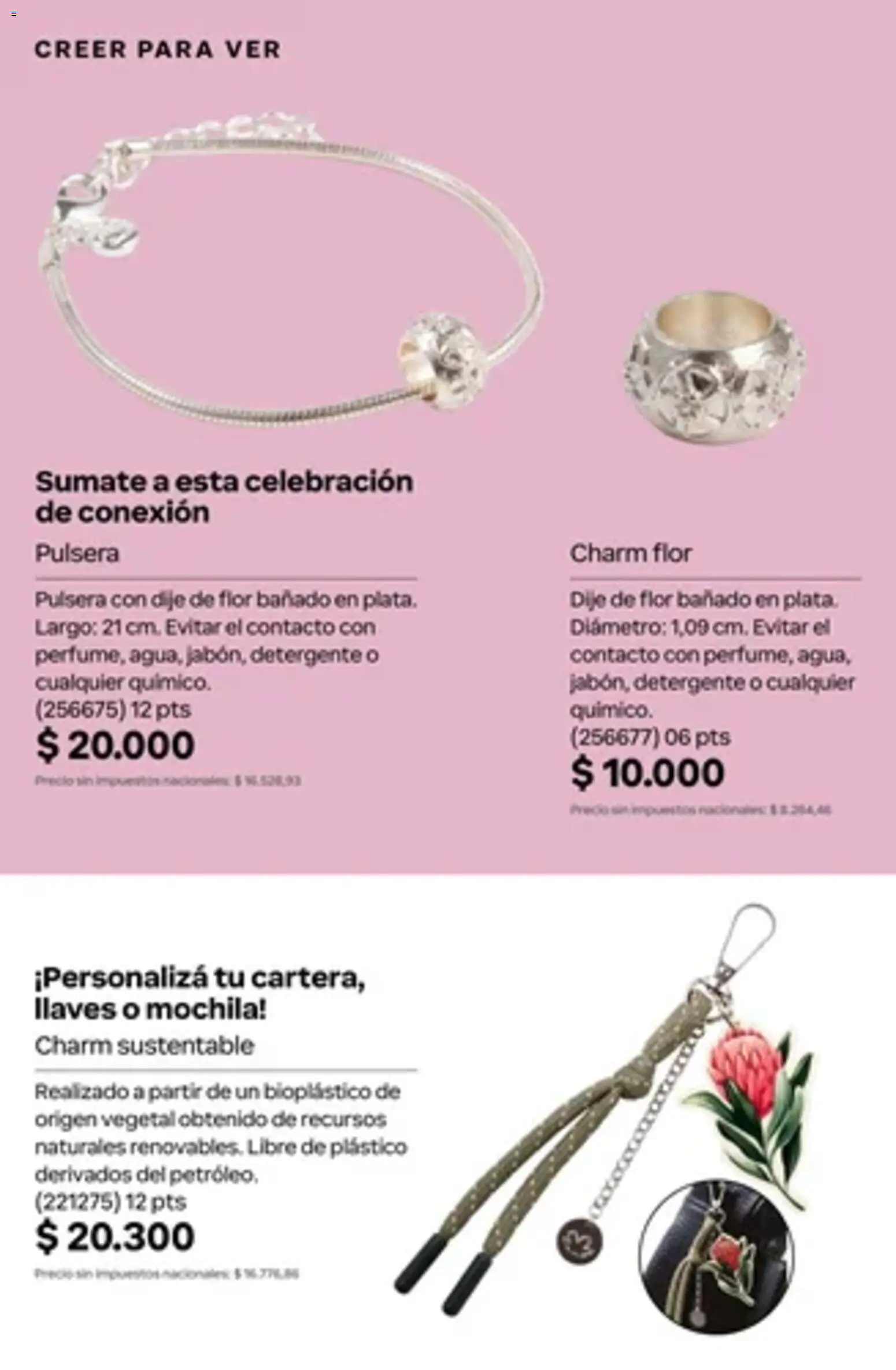 Vista previa del folleto de la tienda Natura válido desde el 01/10/2026 - Mochila, Pulsera, Detergente, Dije