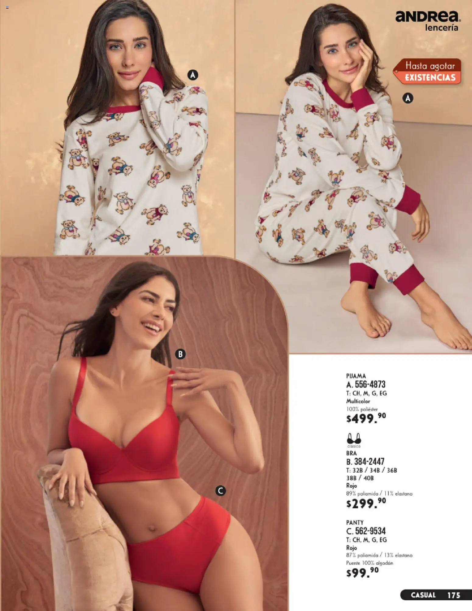 Vista previa las ofertas de la tienda Andrea - Andrea catálogo Lencería & vestir interior desde el 23/08/2026 