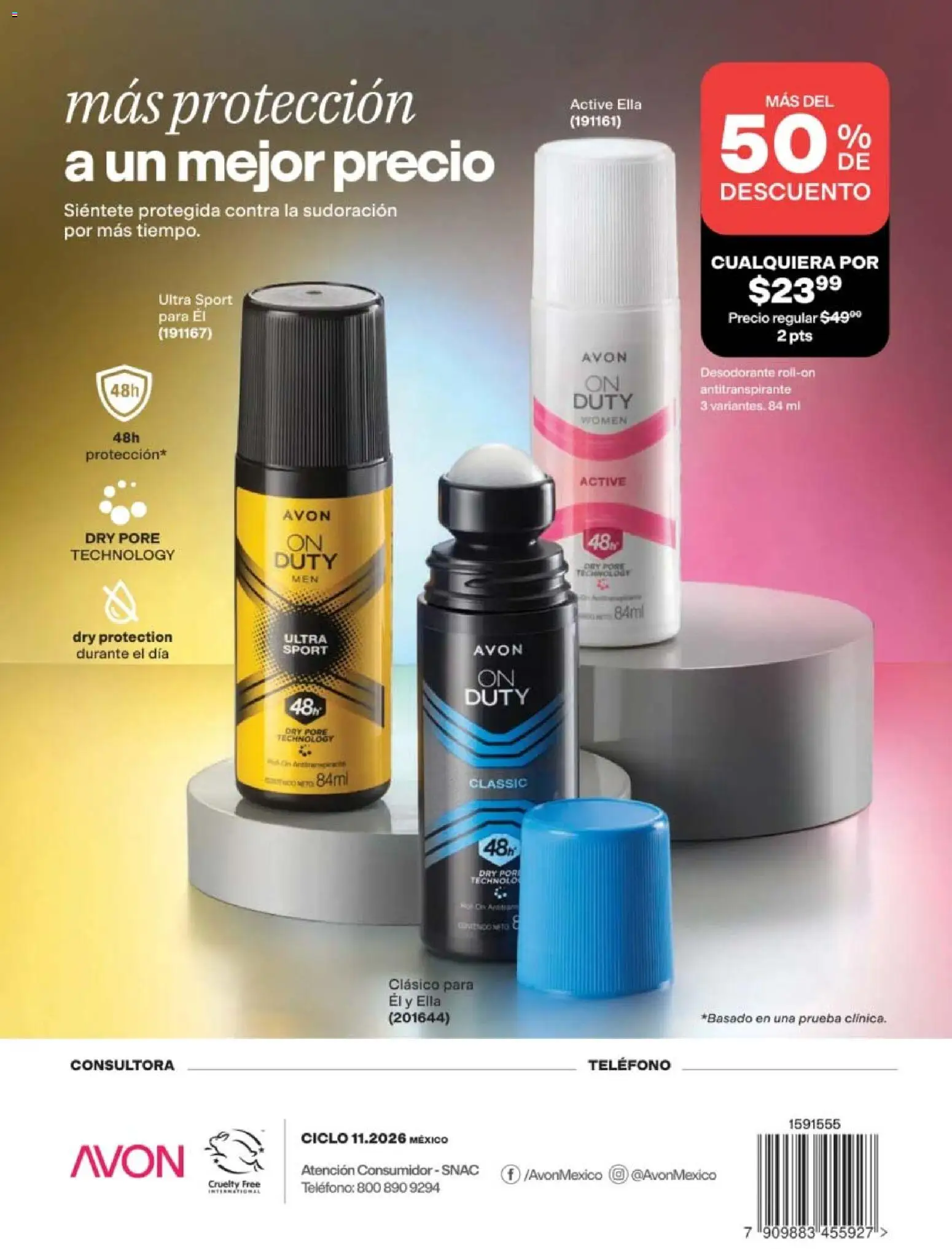 Vista previa las ofertas de la tienda AVON - AVON campaña 11 2026 desde el 10/07/2026 